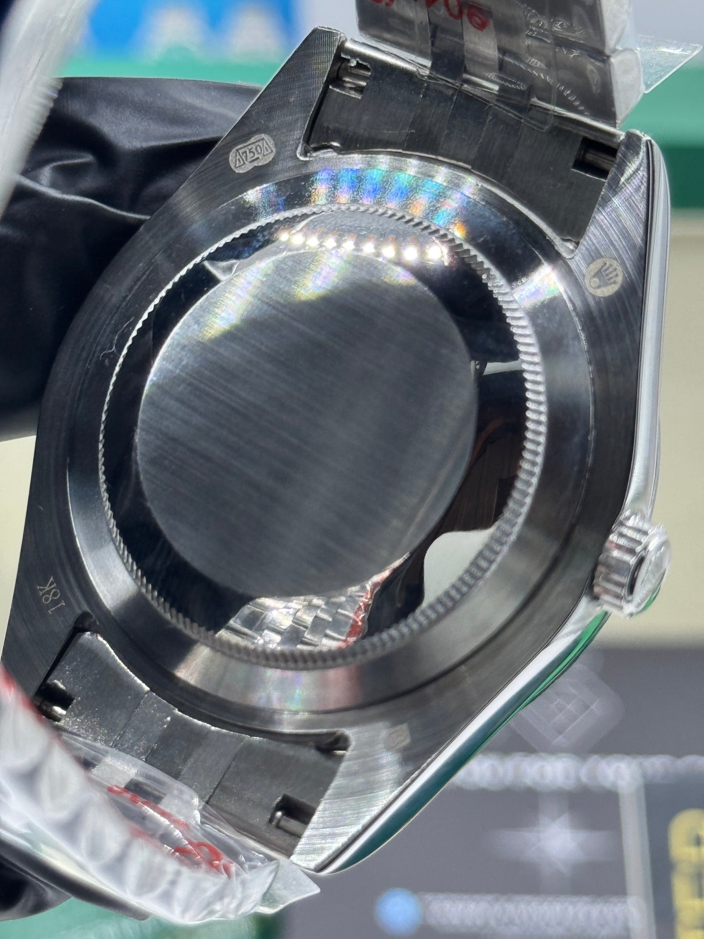 ROLEX DATE JUST - BLACK DIAMOND - OYSTER - 41MM U1 FACTORY - AUTOMATIK