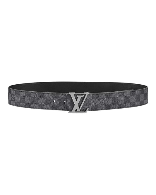 LOUIS VUITTON GÜRTEL - LV DAMIER - SILBER - FULLSET - HIGH END QUALITY