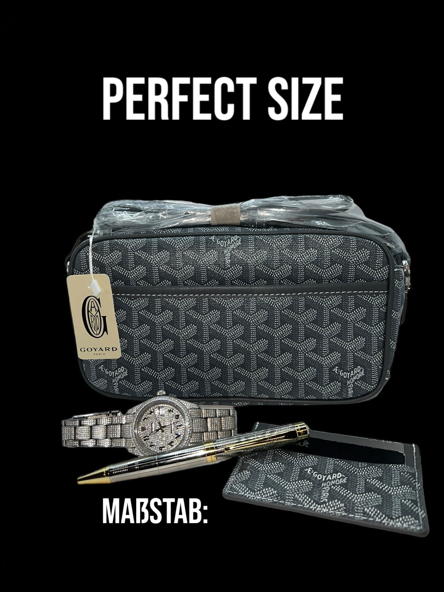 GOYARD BAG GRAU - HIGH END QUALITY - PU LEDER