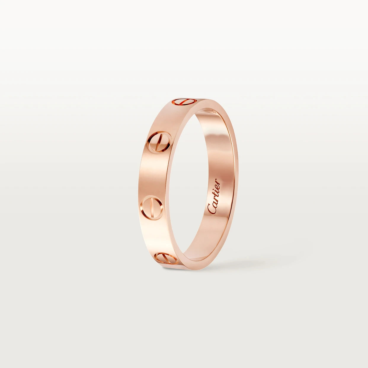 CARTIER LOVE RING SCHMAL - ROSÉGOLD - FULLSET