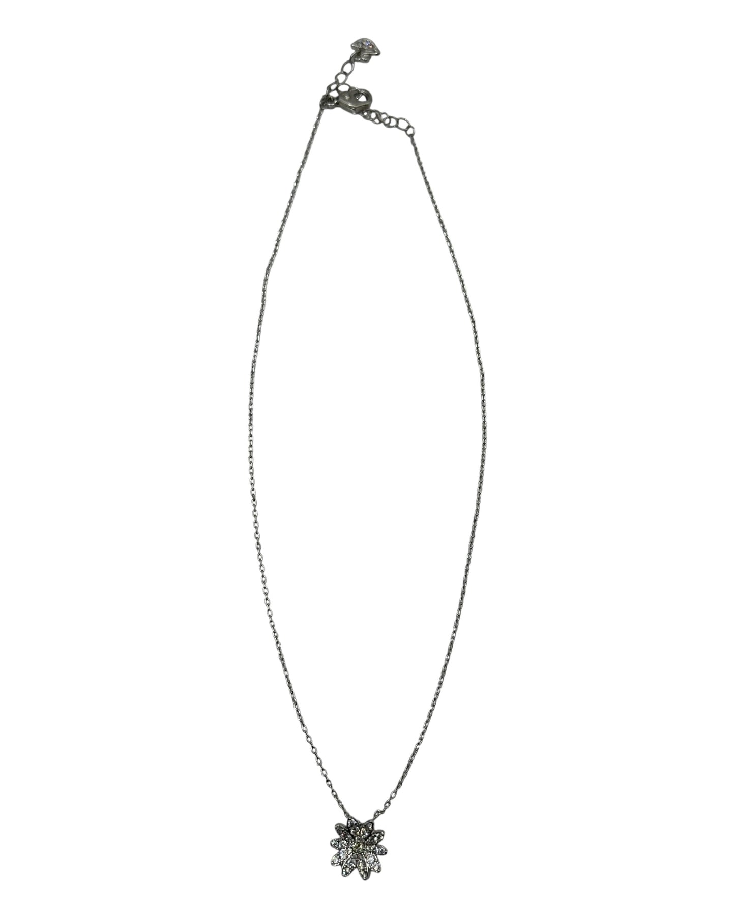 Swarovski Halskette mit Margeriten-Anhänger und Kristallen
