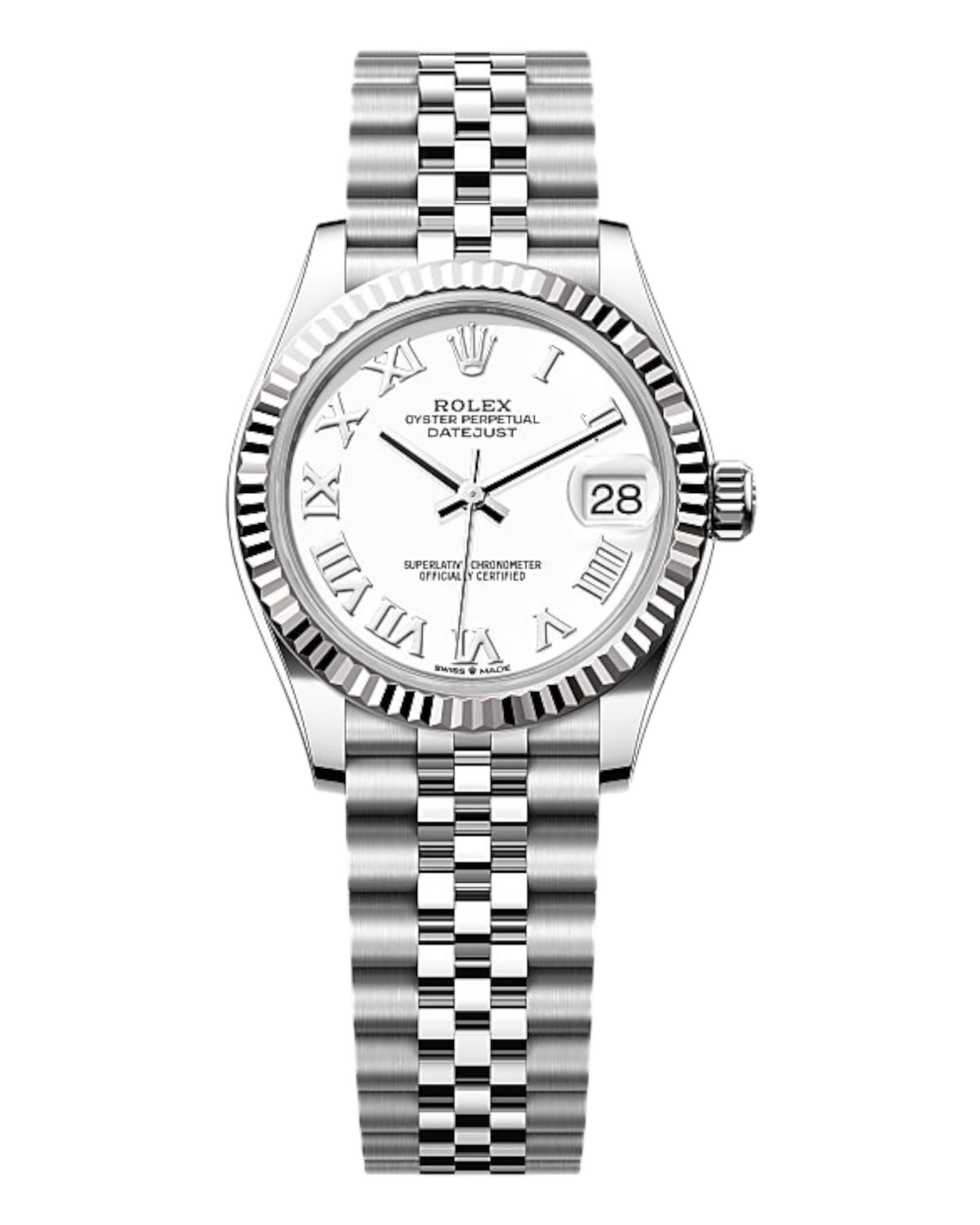 Rolex Datejust 31mm White Dial U1 FACTORY - AUTOMATIK - Jubilee