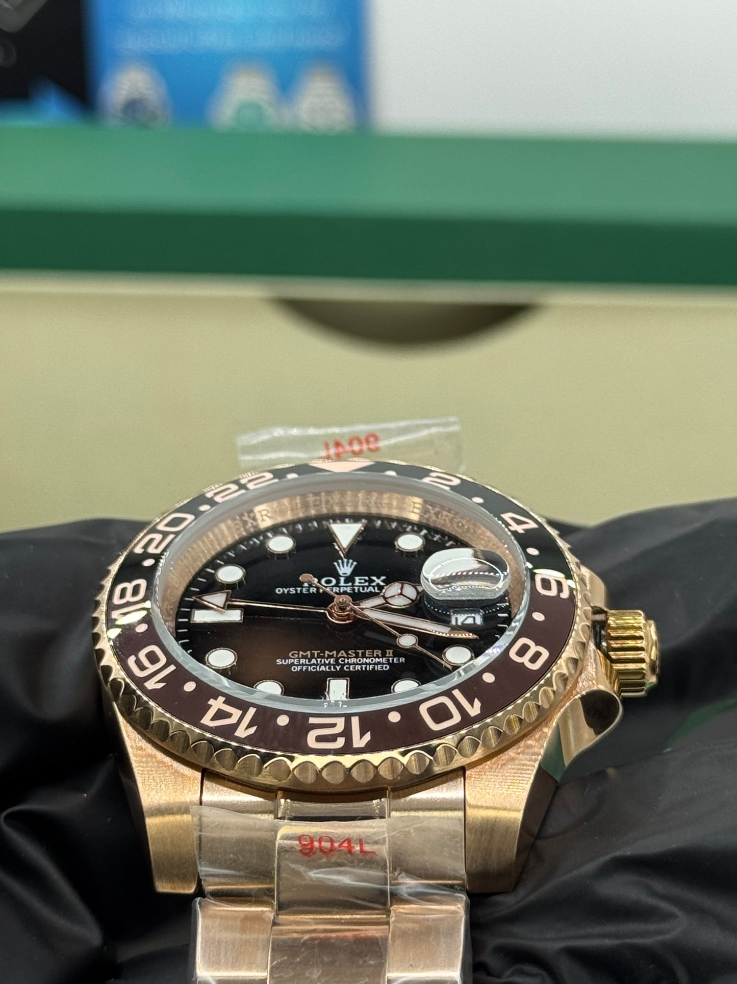 ROLEX GMT-MASTER II Rosegold - 40MM U1 FACTORY - AUTOMATIK