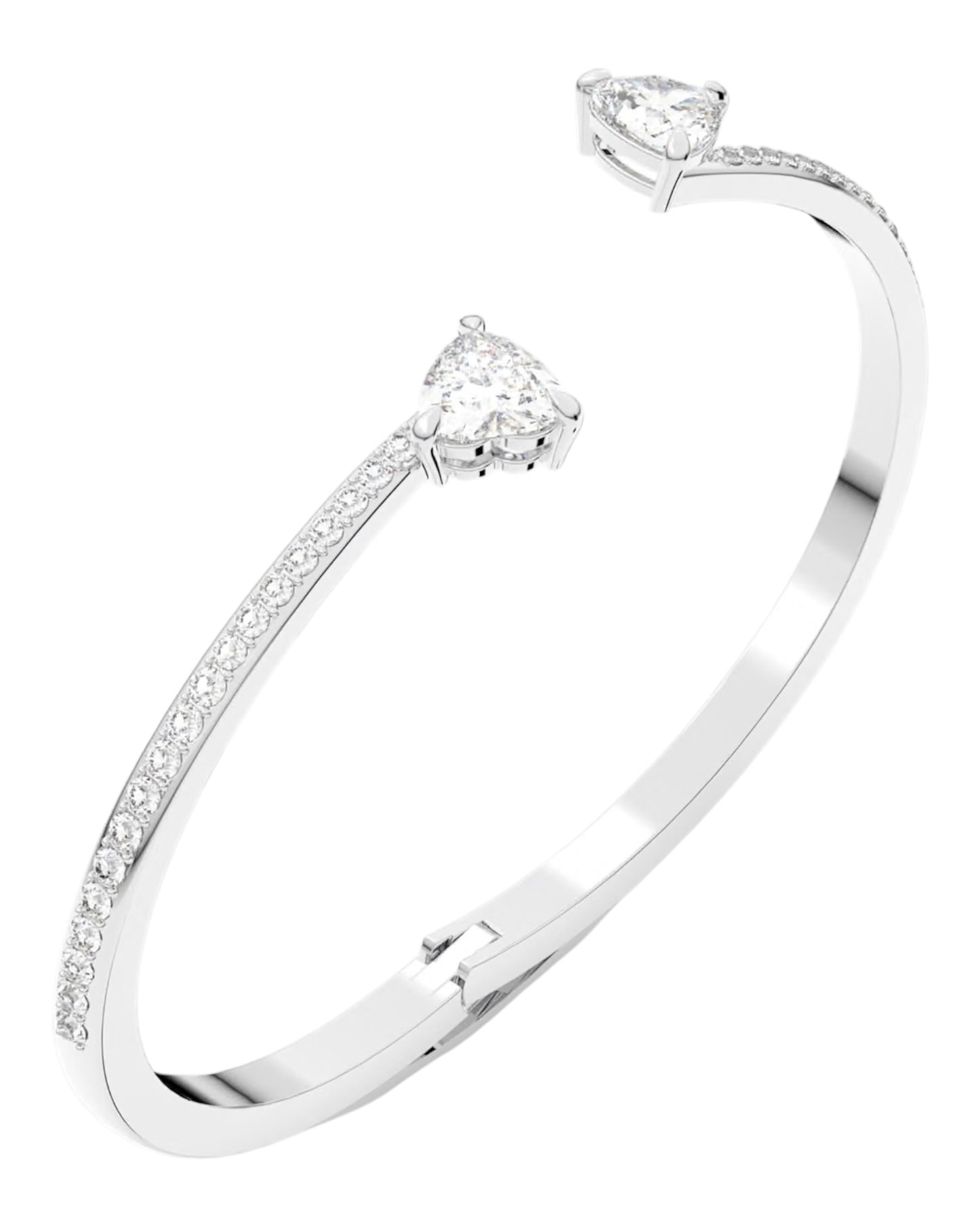 Swarovski Armband mit herzförmigen Steinen