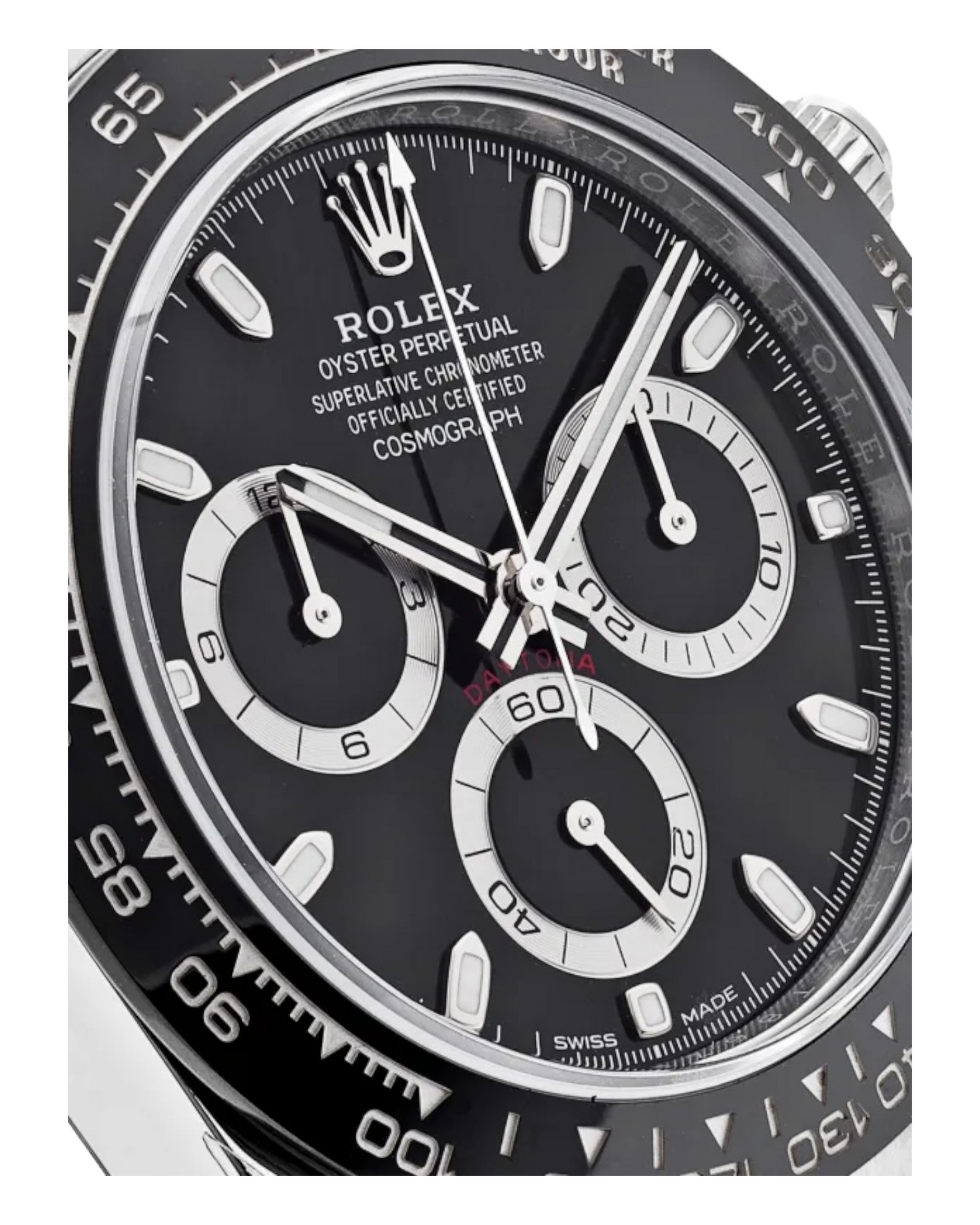 Rolex Cosmograph Daytona 40mm – Oystersteel with Black Dial - U1 Factory - Automatik