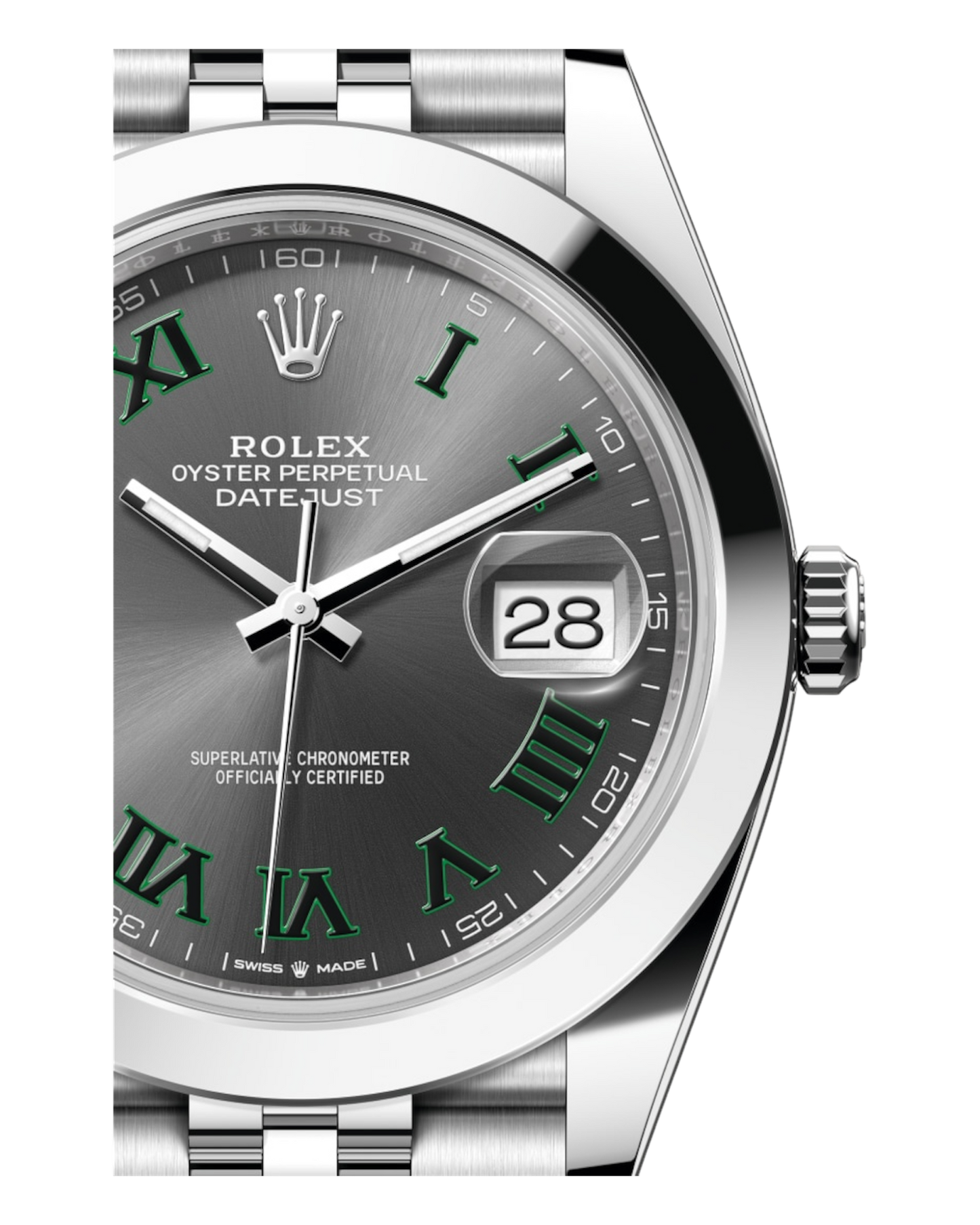 Rolex Datejust 41mm Wimbledon Dial - Jubilee - U1 FACTORY - AUTOMATIK