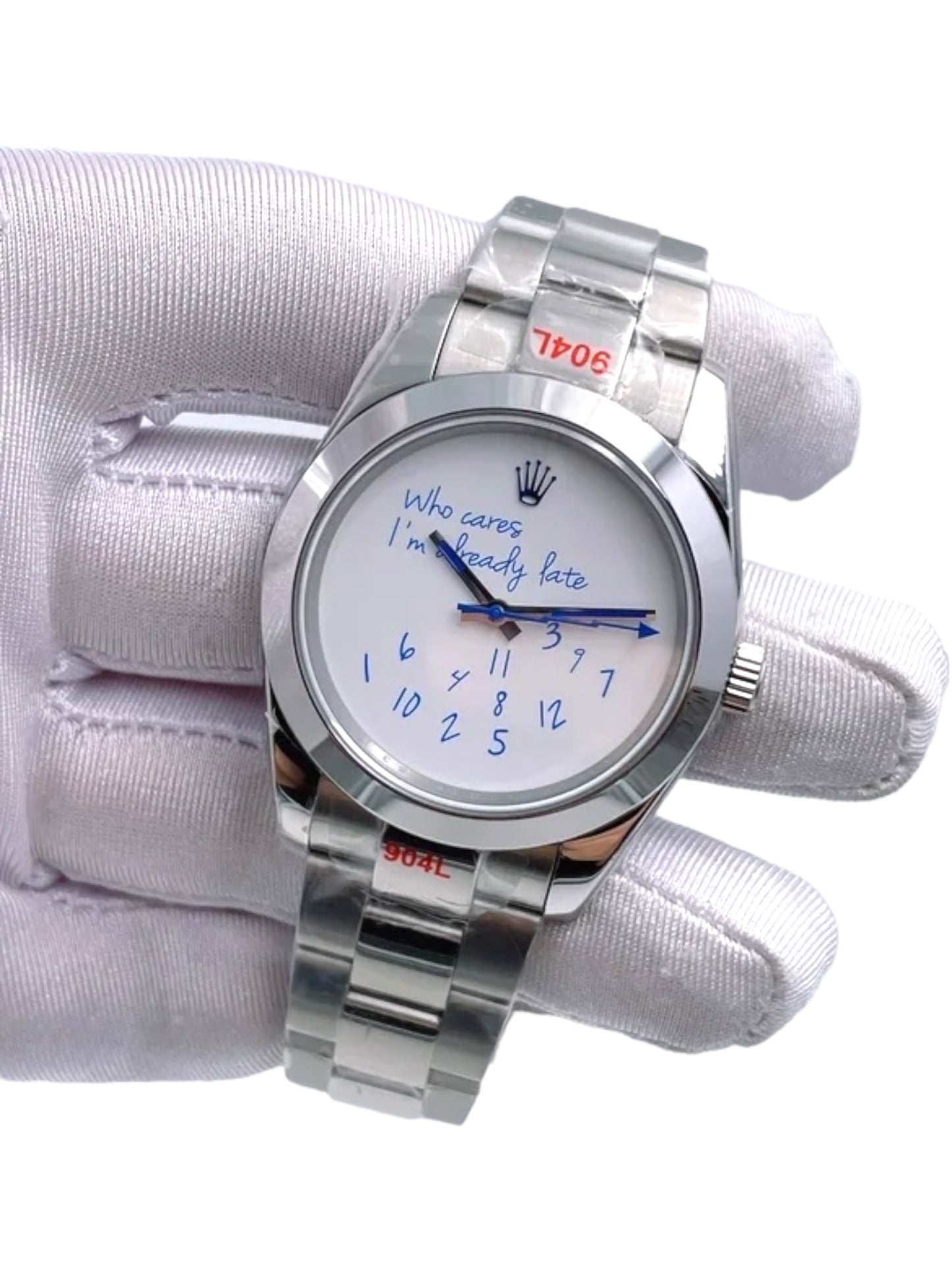 ROLEX Who cares I‘m already late DIAL 41 - U1 FACTORY - AUTOMATIK