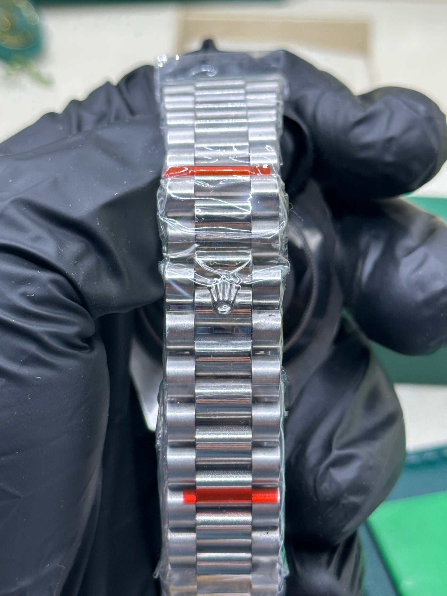 Rolex Day-Date Green Roman Dial, 40mm White Gold President - U1 FACTORY - AUTOMATIK