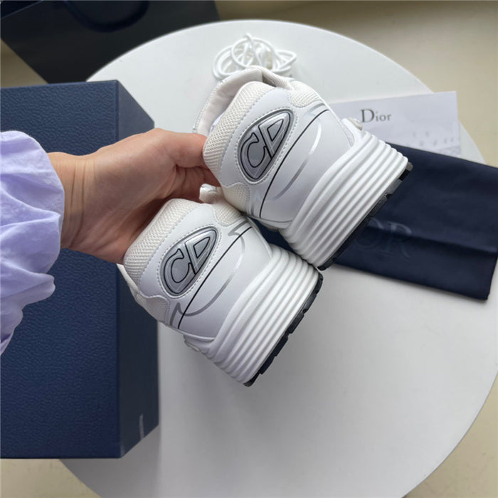 Dior B30 Triple White Sneakers - HIGH QUALITY 1:1