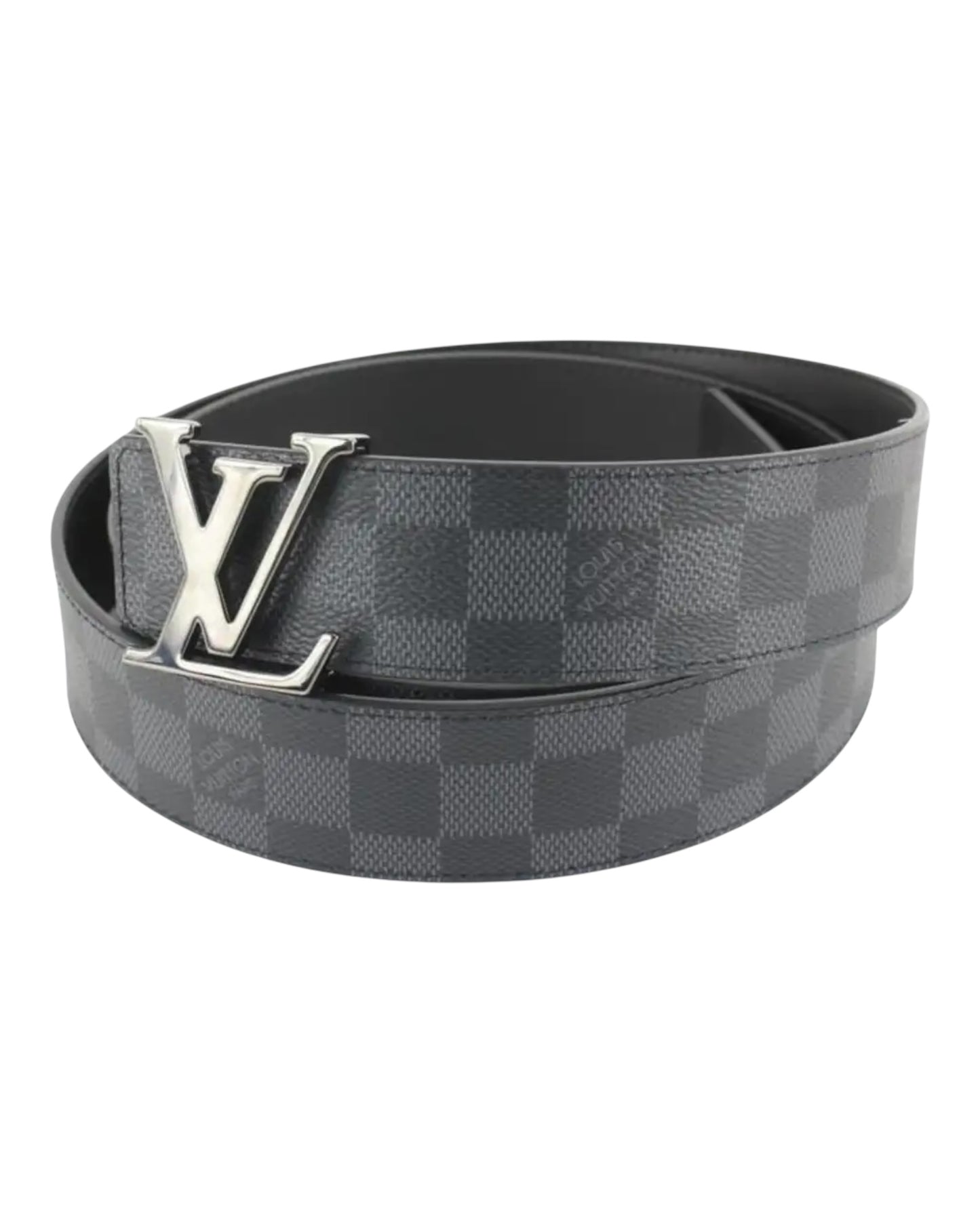 LOUIS VUITTON GÜRTEL - LV DAMIER - SILBER - FULLSET - HIGH END QUALITY