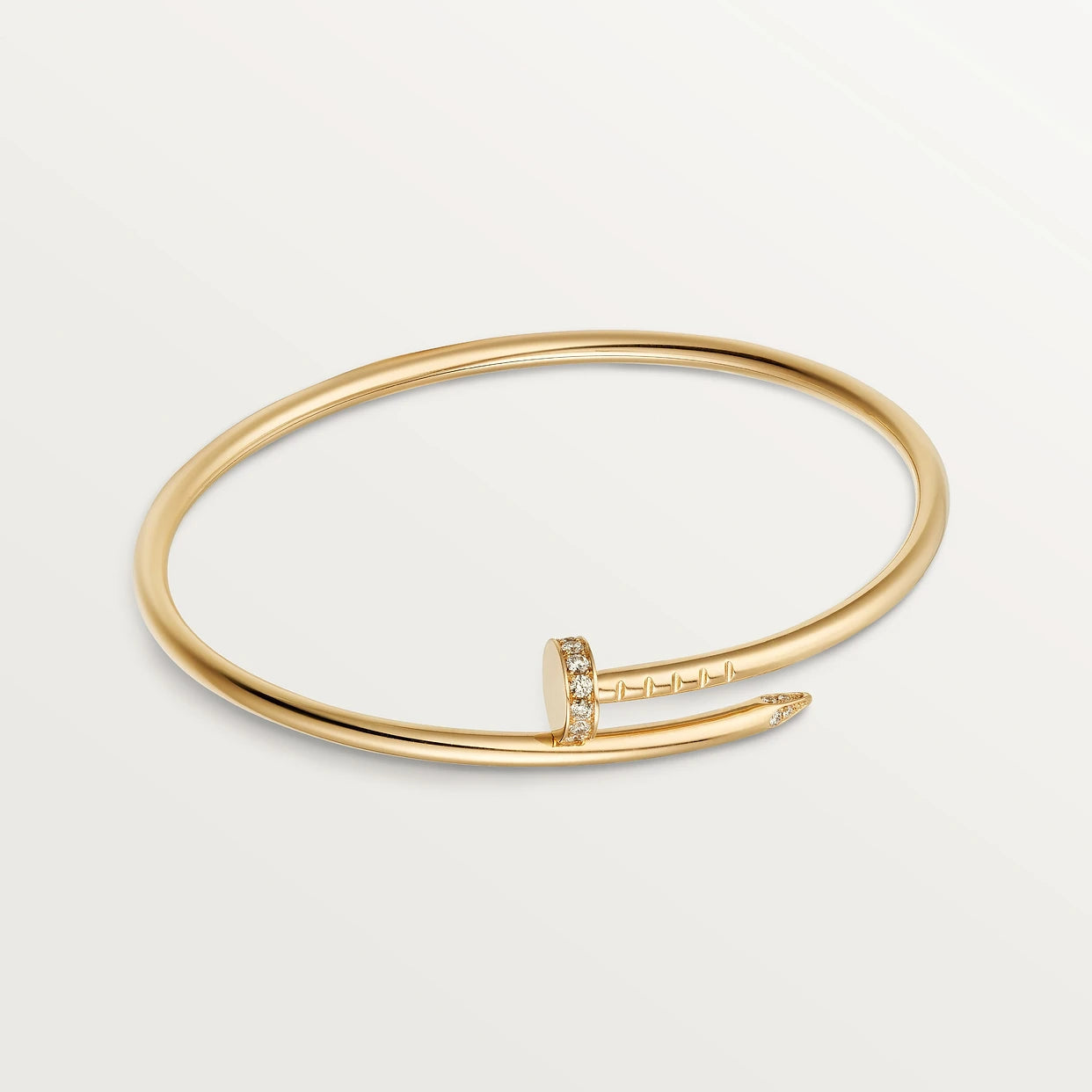 CARTIER NAGEL ARMBAND MIT DIAMANTEN - GOLD - UNISEX - JUSTE UN CLOU - FULLSET