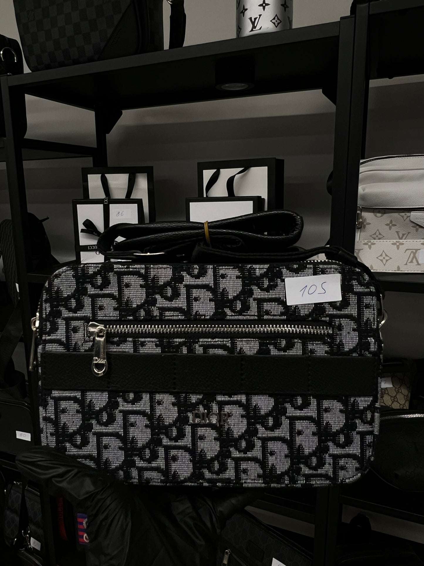 DIOR SAFARI BAG HELL - HIGH END QUALITY - PU LEDER