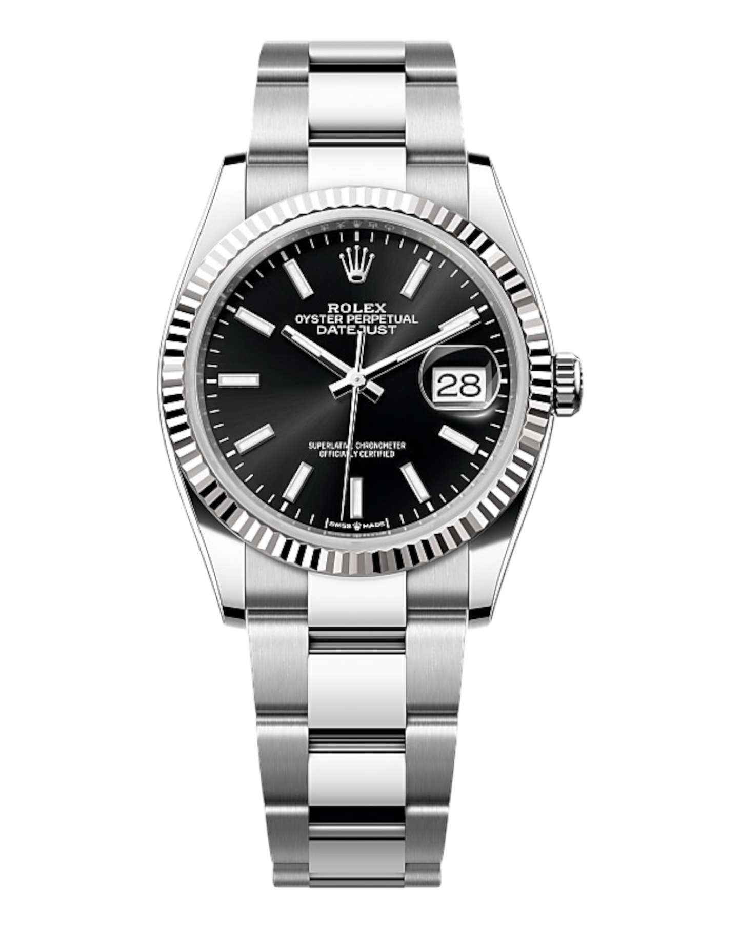 Rolex Datejust 36mm Black Dial U1 FACTORY - AUTOMATIK