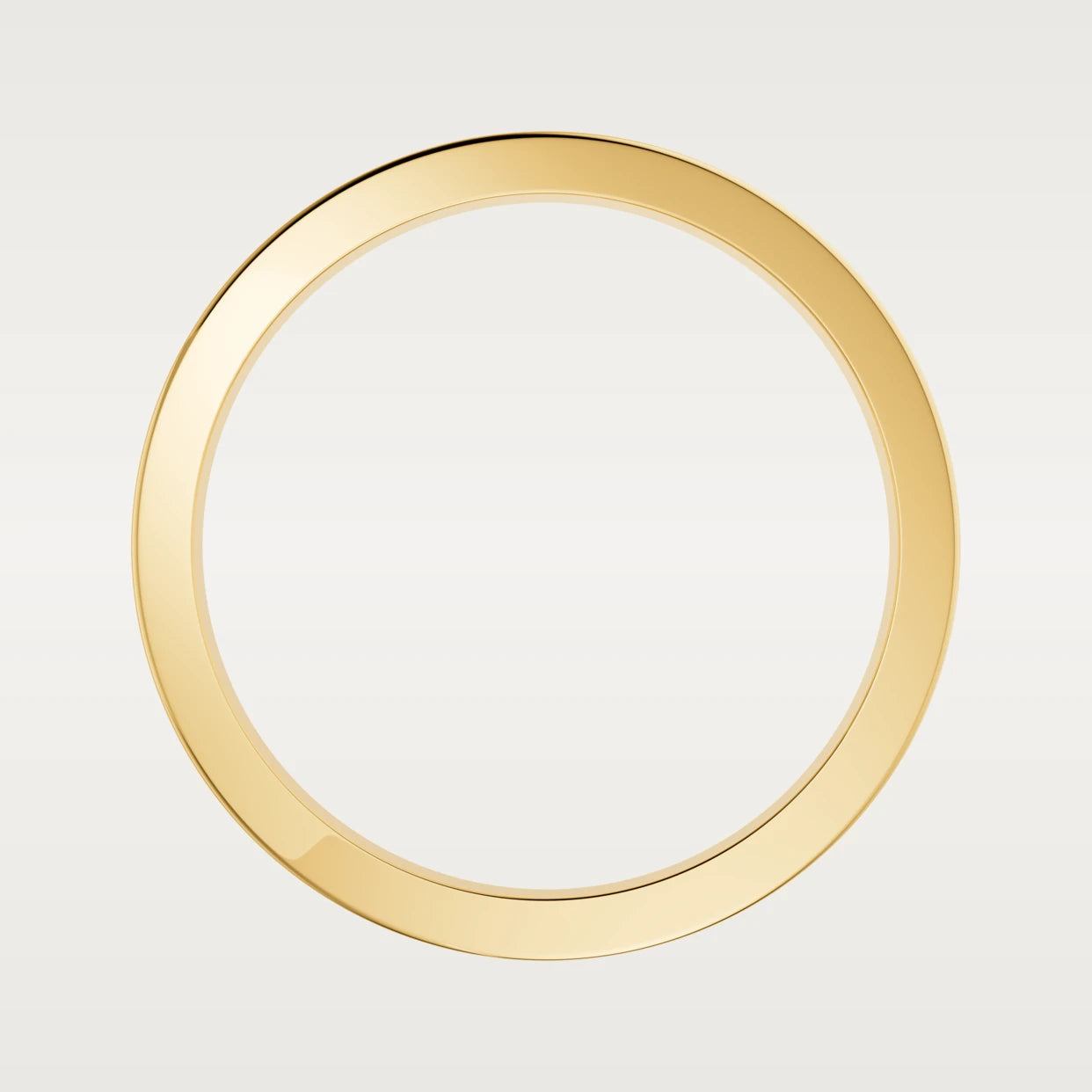 Cartier C de Cartier Ring aus Gelbgold mit einem Brillanten