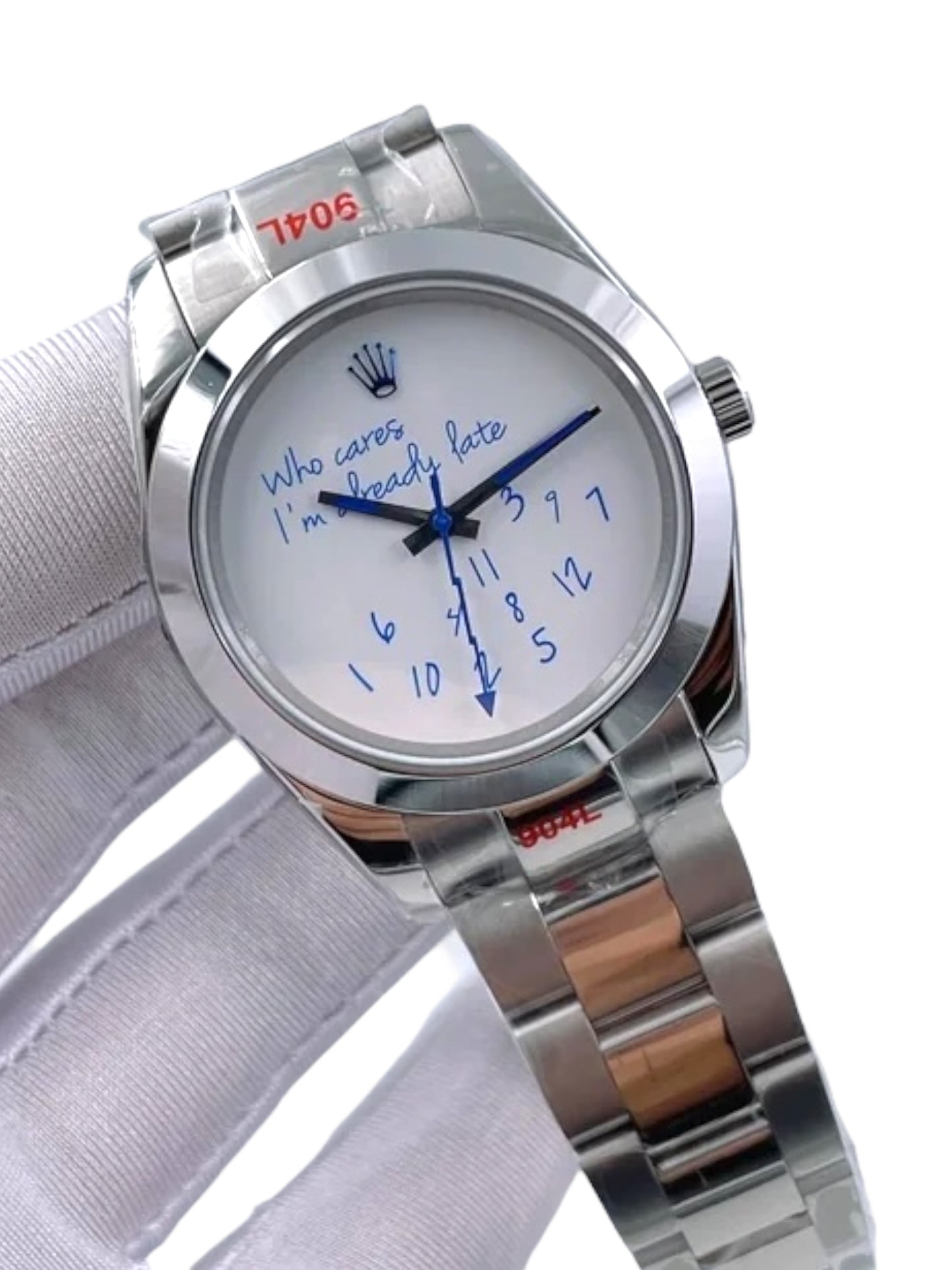 ROLEX Who cares I‘m already late DIAL 41 - U1 FACTORY - AUTOMATIK