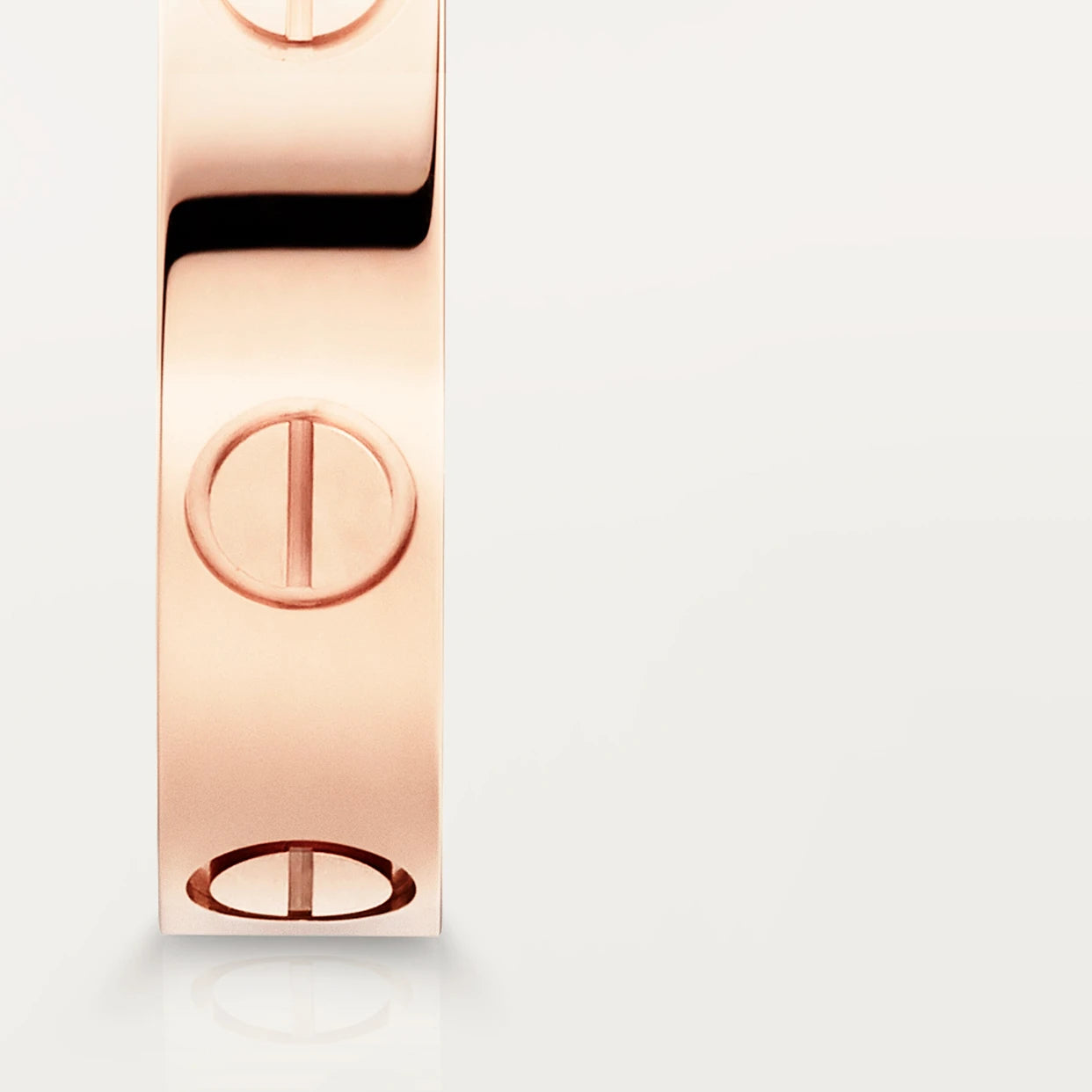 CARTIER LOVE RING SCHMAL - ROSÉGOLD - FULLSET