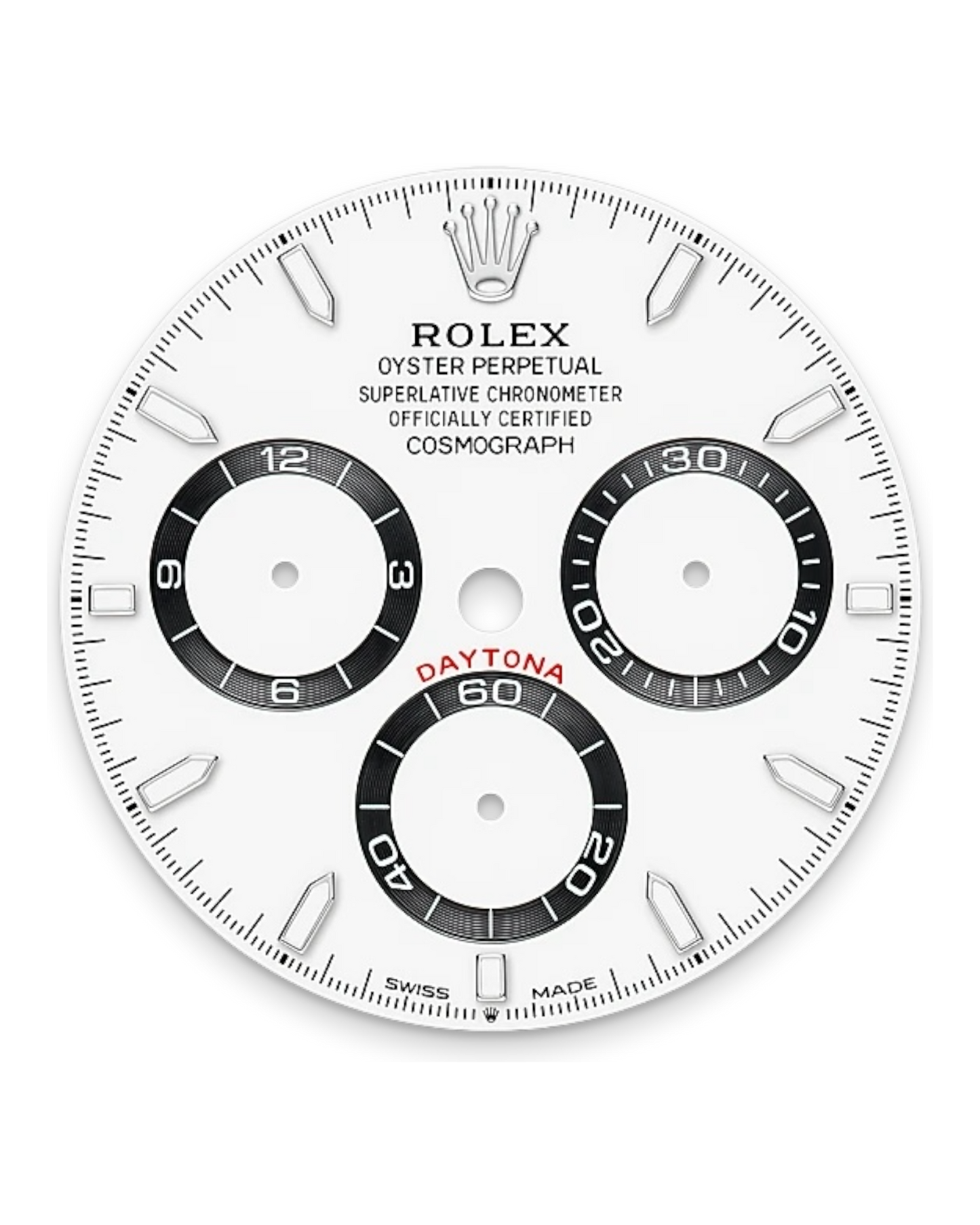 Rolex Cosmograph Daytona 40mm – Oystersteel with White Dial U1 Factory Automatik