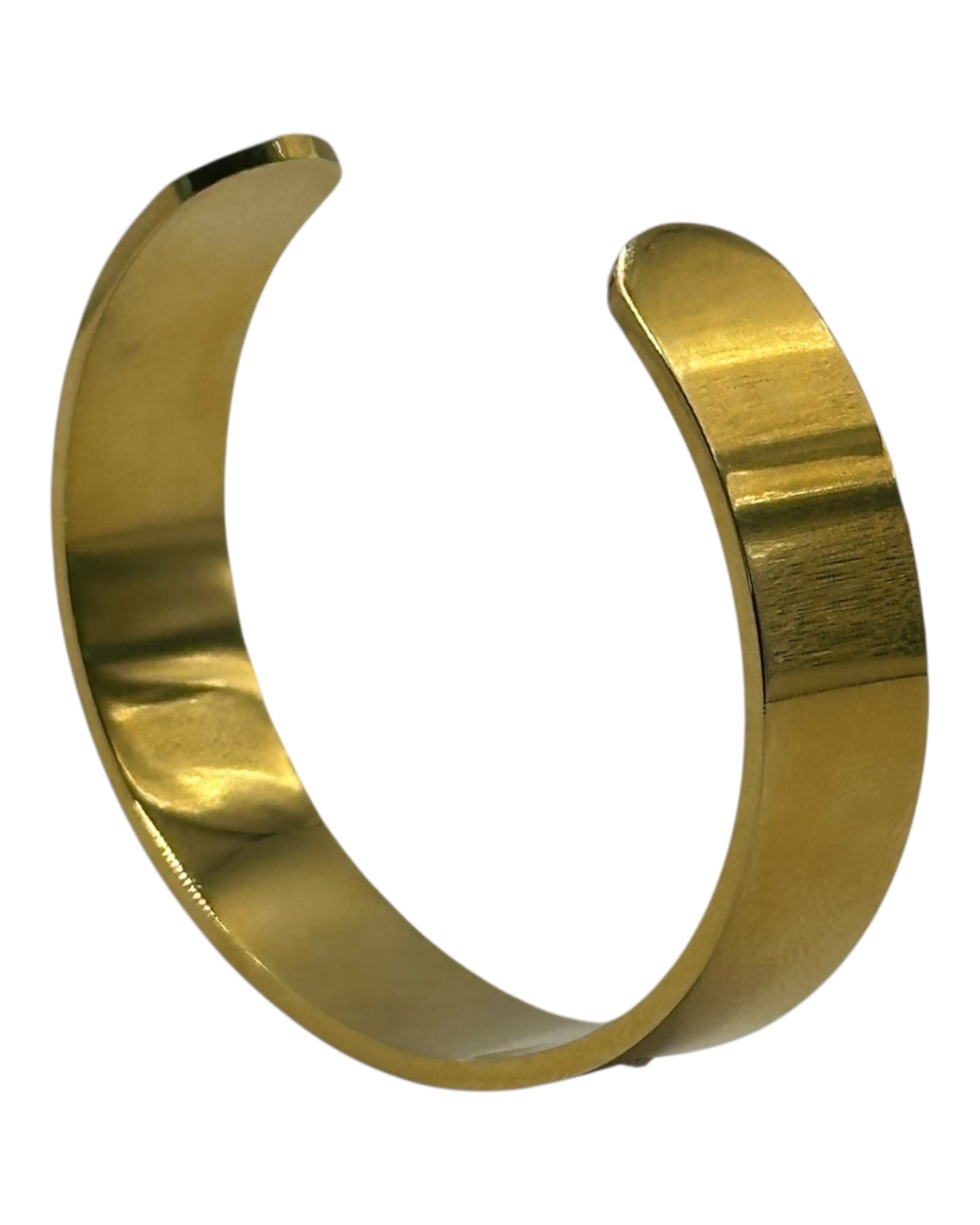 Tiffany & Co. Armspange mit Gravur & Steinen, Gold