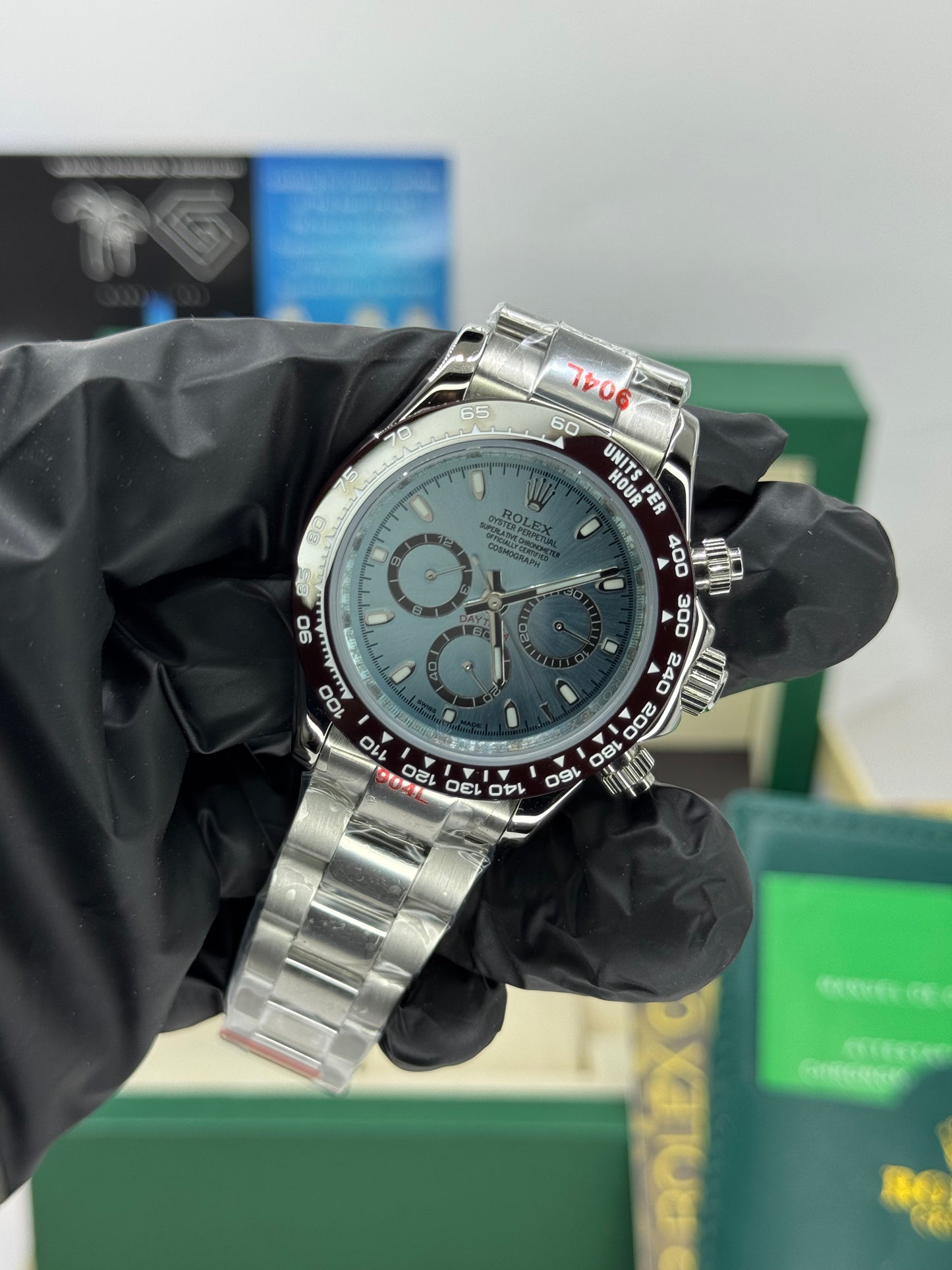 ROLEX DAYTONA COSMOGRAPH PLATINUM - OYSTER - 40MM U1 FACTORY - AUTOMATIK