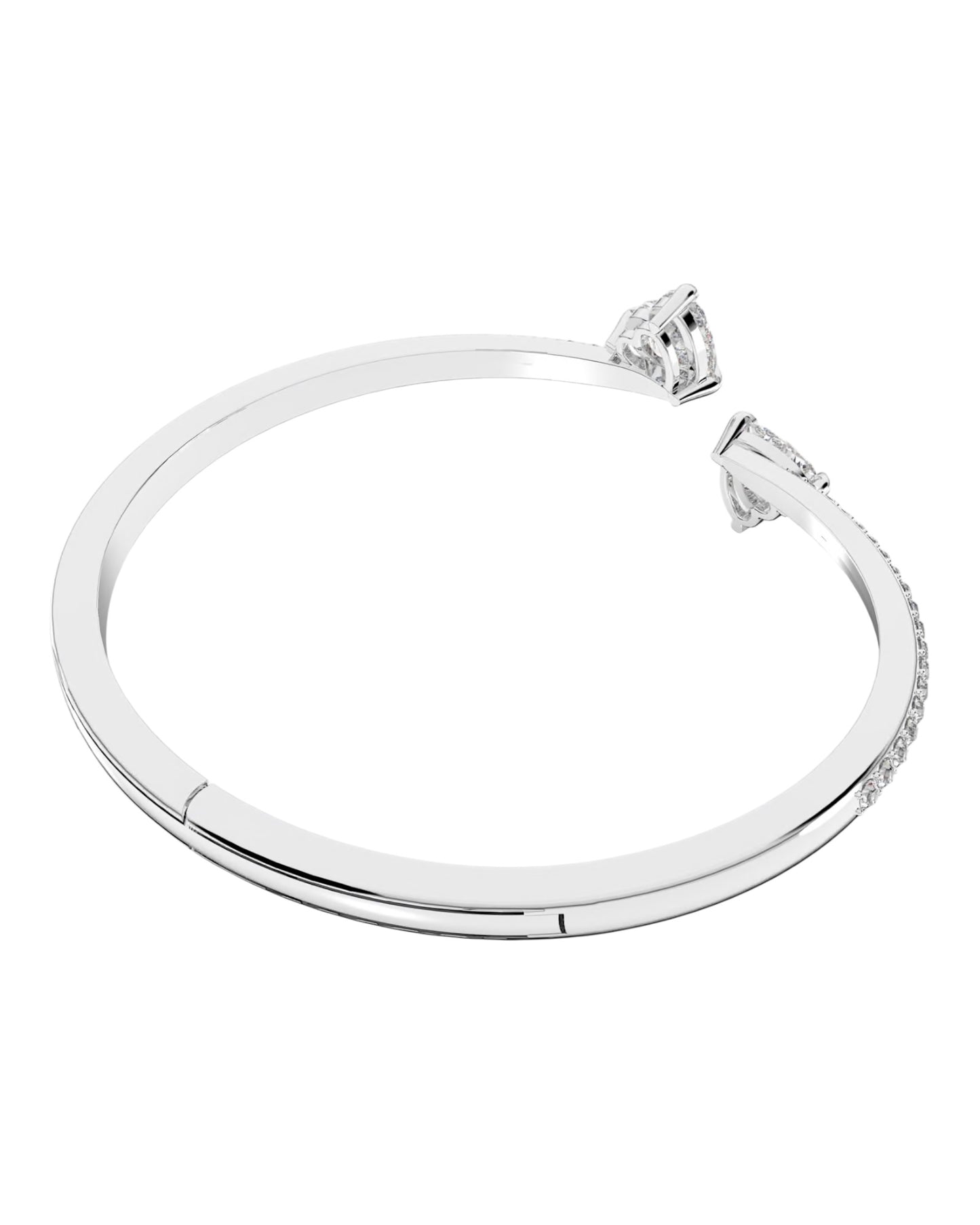 Swarovski Armband mit herzförmigen Steinen