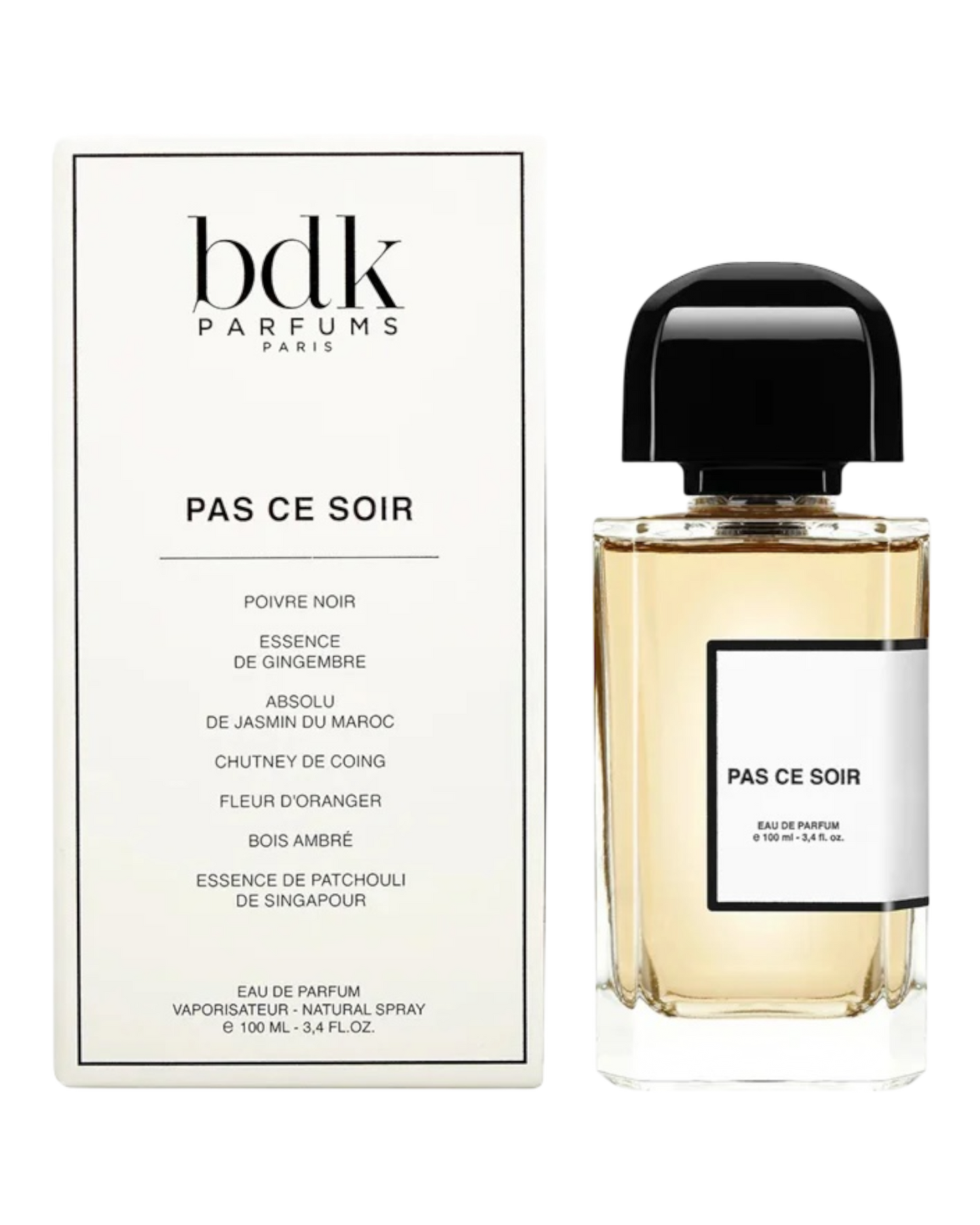 BDK PARFUMS - LA COLLECTION PARISIENNE - PAS CE SOIR - Eau de Parfum - 100ml - OVP