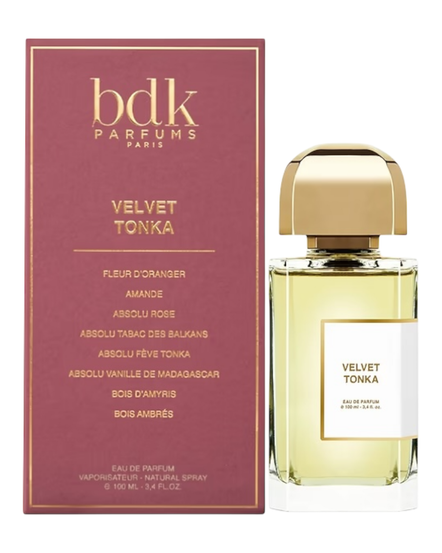BDK PARFUMS - COLLECTION MATIÈRES - VELVET TONKA - Eau de Parfum - 100ml - OVP