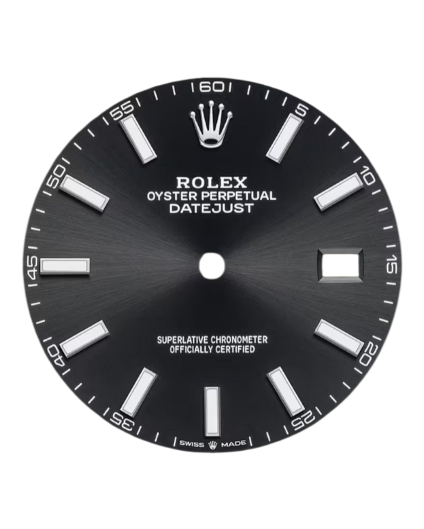 Rolex Datejust 41mm Black Dial, flat bezel - U1 FACTORY - AUTOMATIK - Jubilee