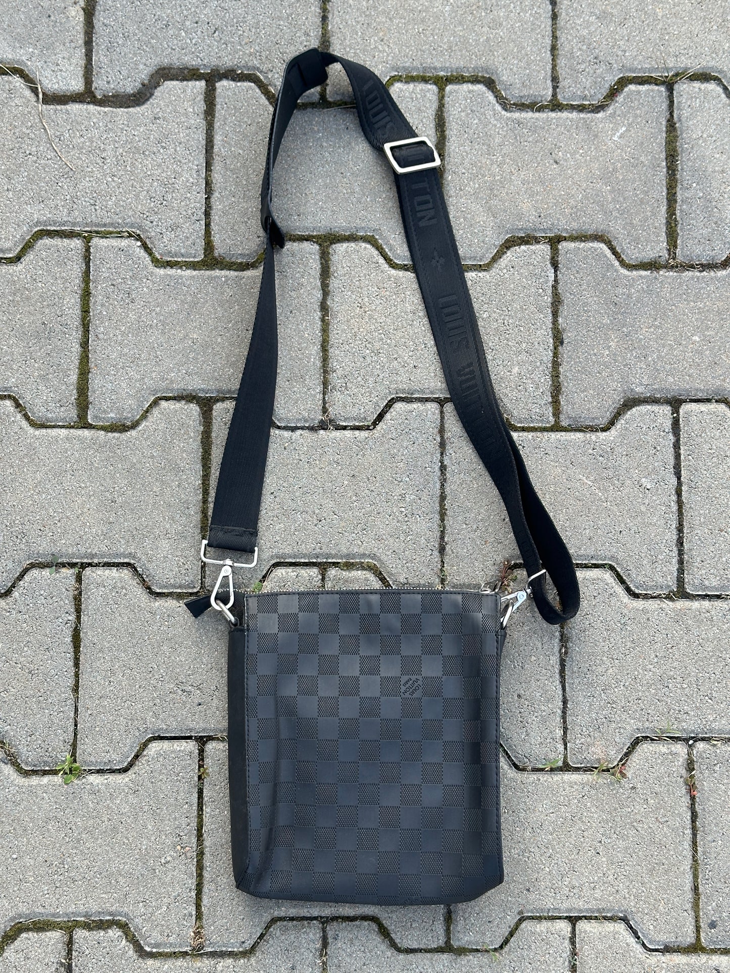 LOUIS VUITTON MESSENGER BAG DAMIER IN SCHWARZ | 1:1 REPLICA | PU LEDER
