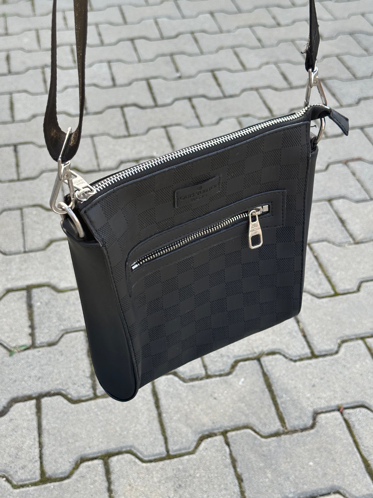 LOUIS VUITTON MESSENGER BAG DAMIER IN SCHWARZ | 1:1 REPLICA | PU LEDER