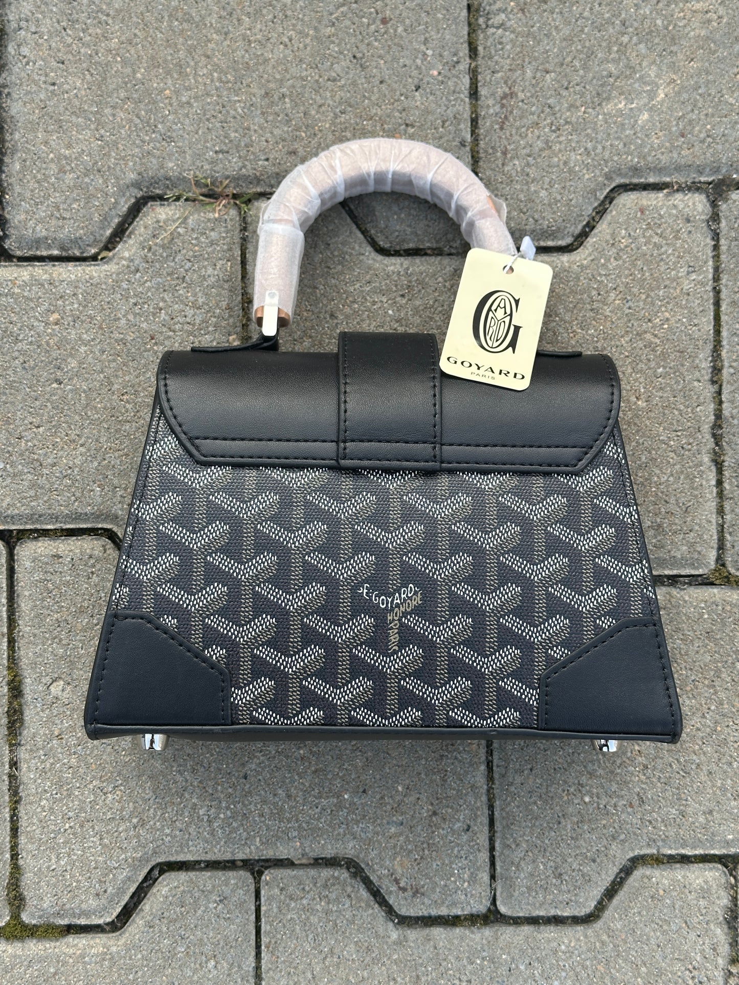 GOYARD MINI HANDTASCHE MIT HOLZGRIFF | 1:1 REPLICA | HIGH END QUALITY