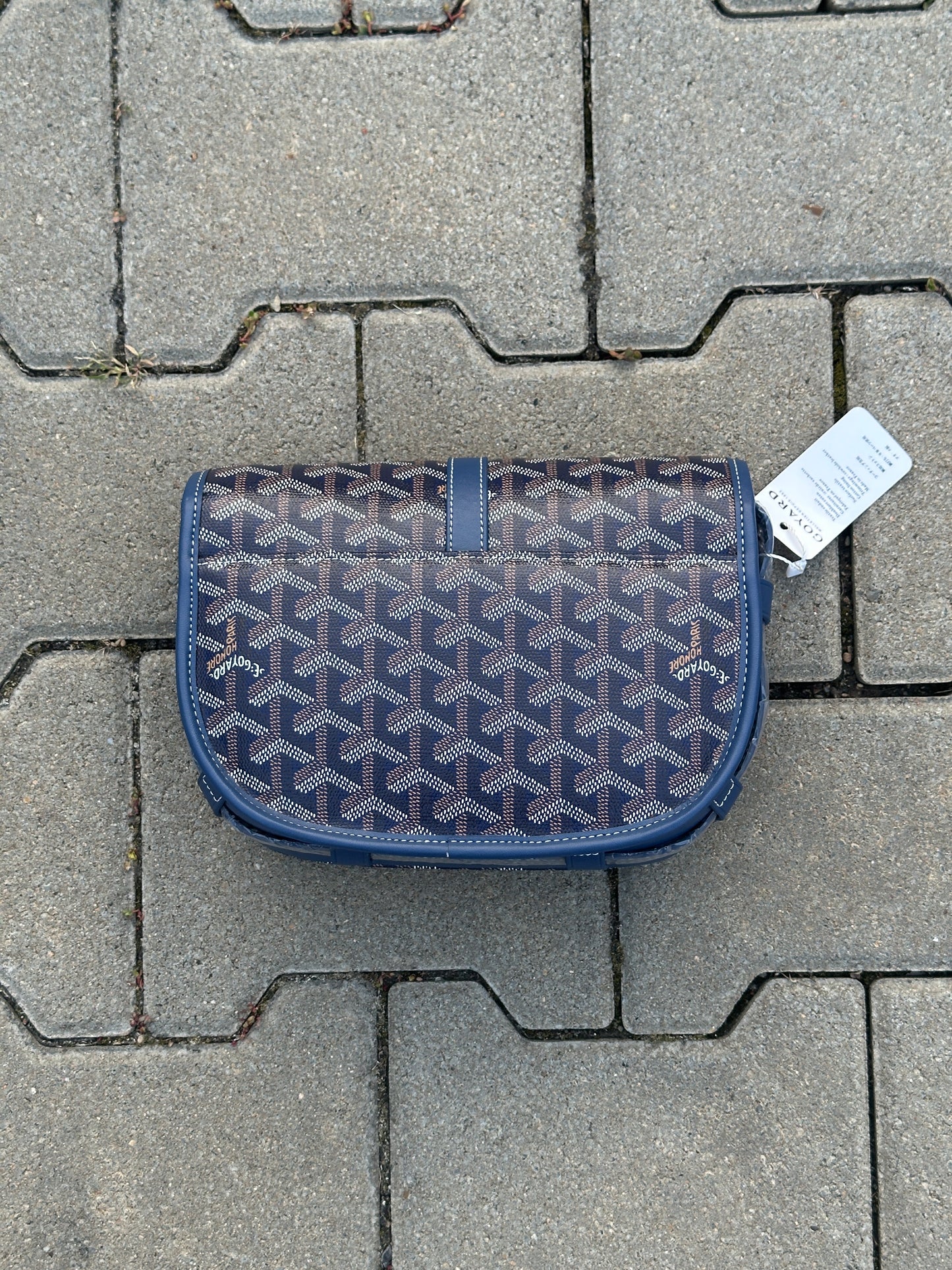 GOYARD CROISIÈRE TASCHE IN DUNKELBLAU - HIGH END QUALITY - PU LEDER