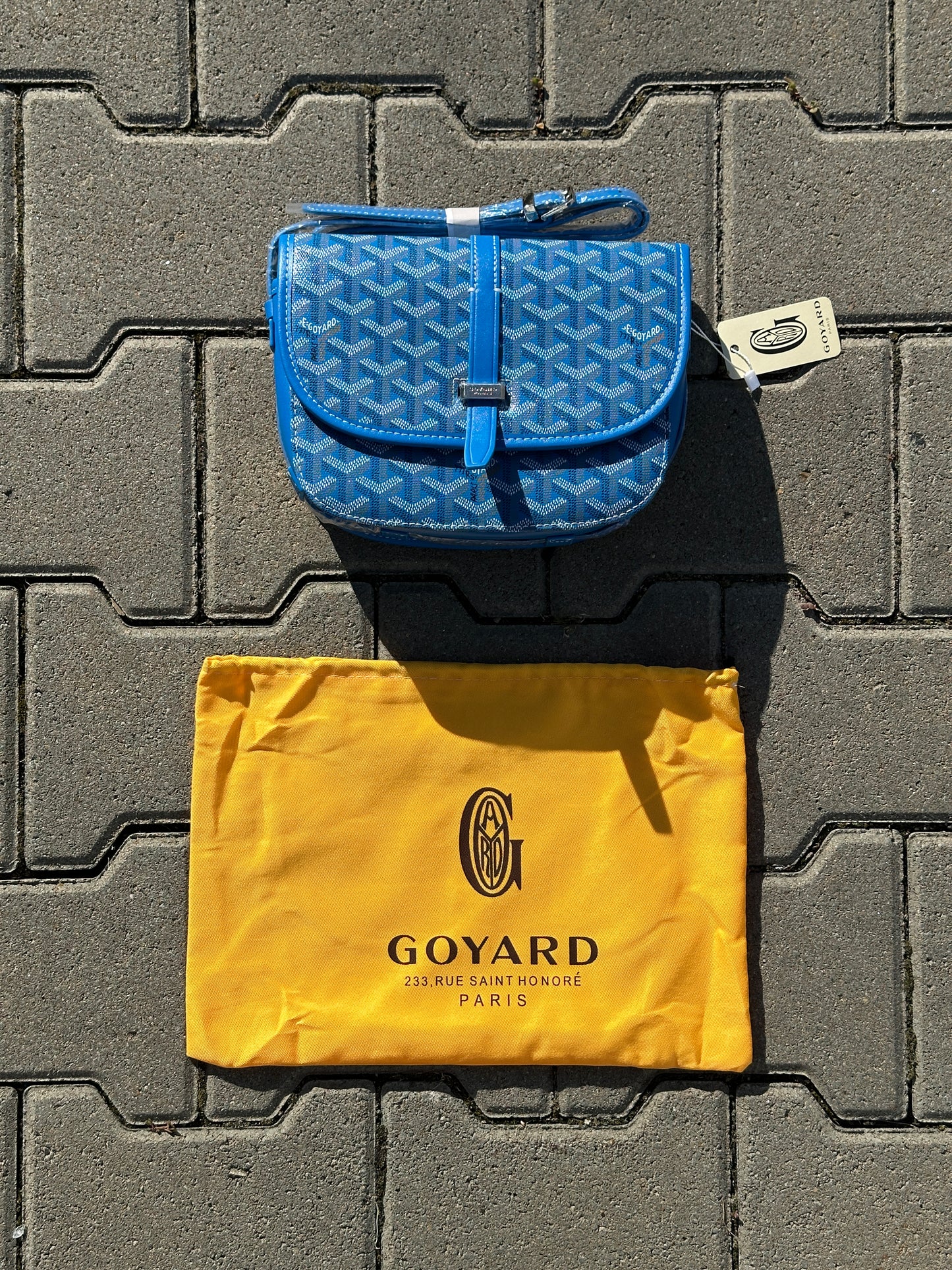 GOYARD CROISIÈRE TASCHE IN BLAU - HIGH END QUALITY - PU LEDER