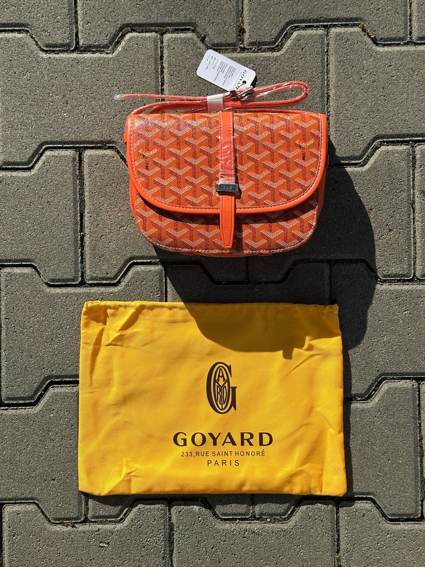 GOYARD CROISIÈRE TASCHE IN ORANGE - HIGH END QUALITY - PU LEDER