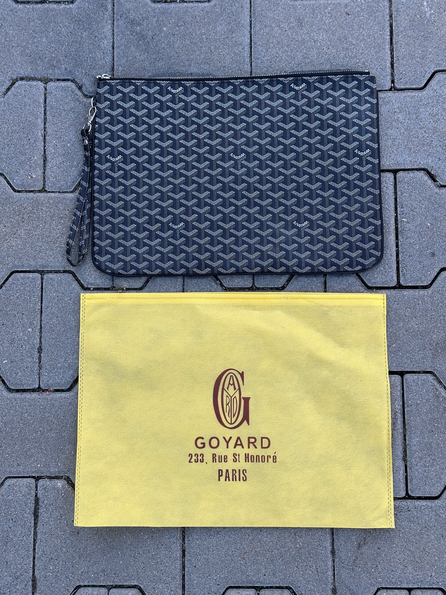 GOYARD LAPTOP TASCHE IN SCHWARZ | 1:1 REPLICA | HIGH END QUALITY