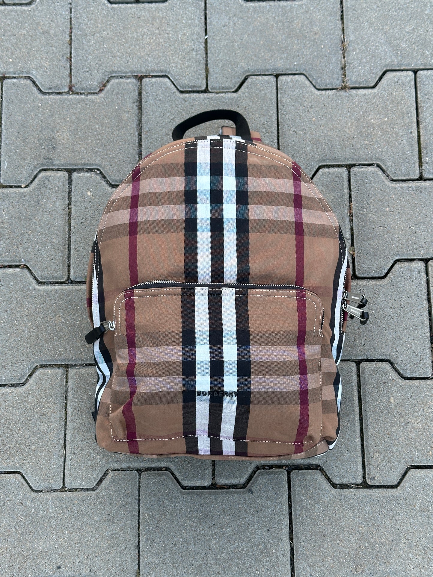 BURBERRY RUCKSACK MIT NOVA CHECK MUSTER | 1:1 REPLICA