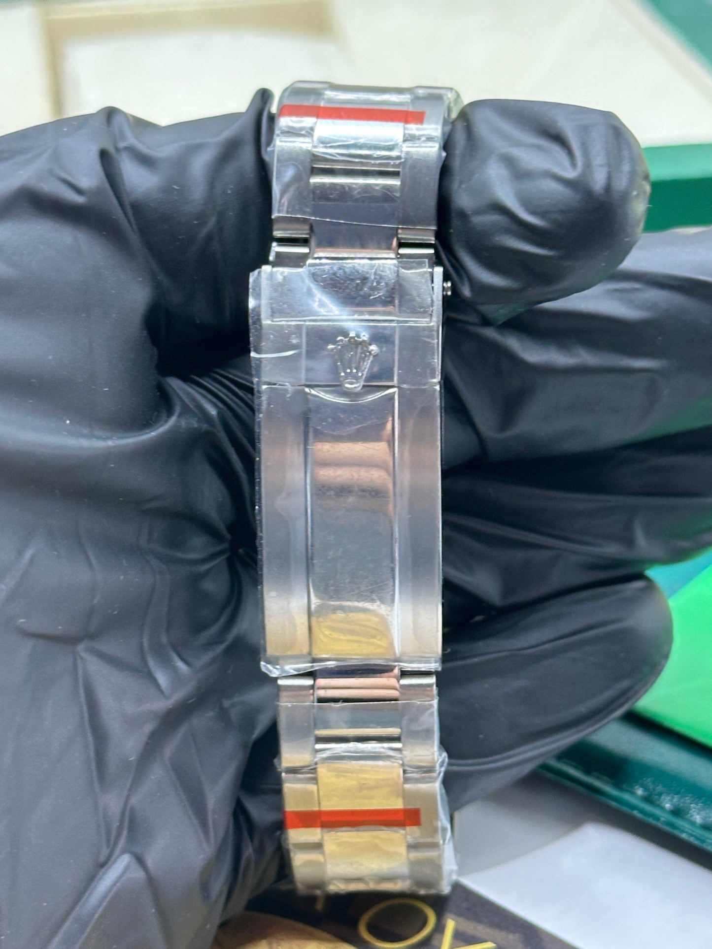 U1 Factory Rolex GMT-Master II "LN", 40mm Stahl, schwarzes Zifferblatt, schwarze Keramik-Lünette - Automatik