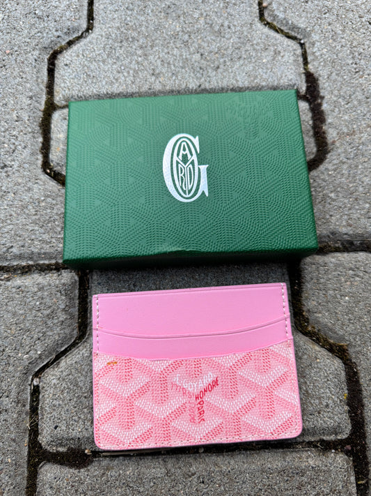 GOYARD CARDHOLDER PINK