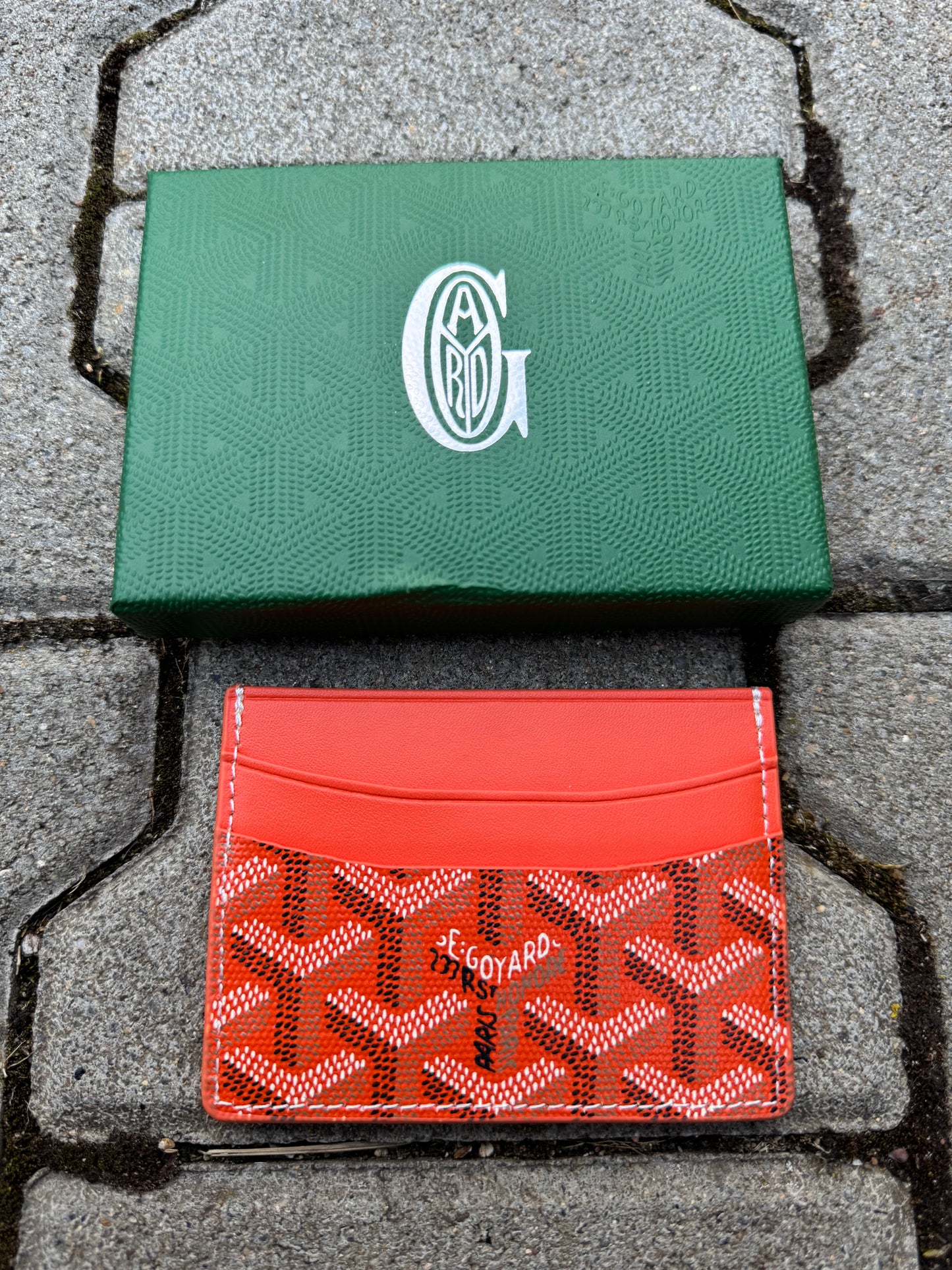 GOYARD CARDHOLDER ORANGE