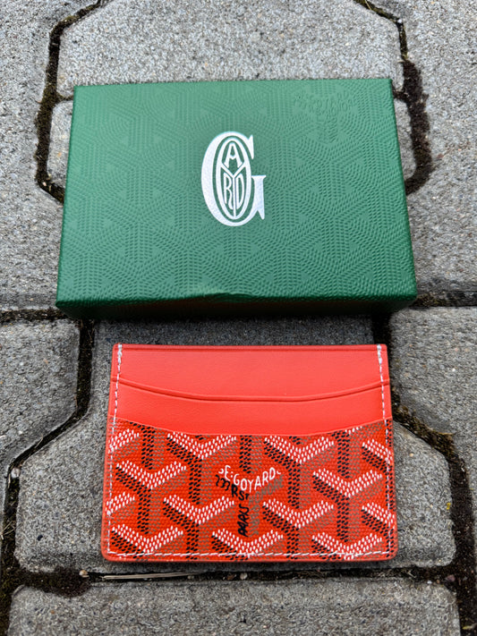 GOYARD CARDHOLDER ORANGE