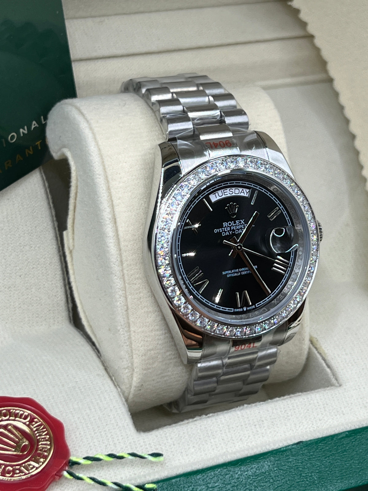 ROLEX DAY-DATE BLACK DIAMOND #DD2