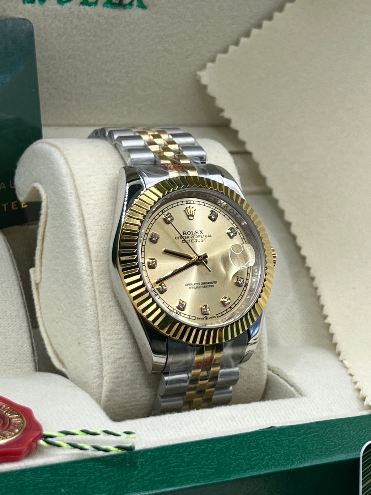 ROLEX DATEJUST GOLD TWO-TONE JUBILEE #DT20