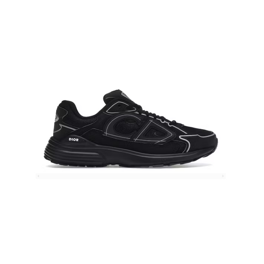 Dior B30 Triple Black Mesh Sneakers - HIGH QUALITY 1:1