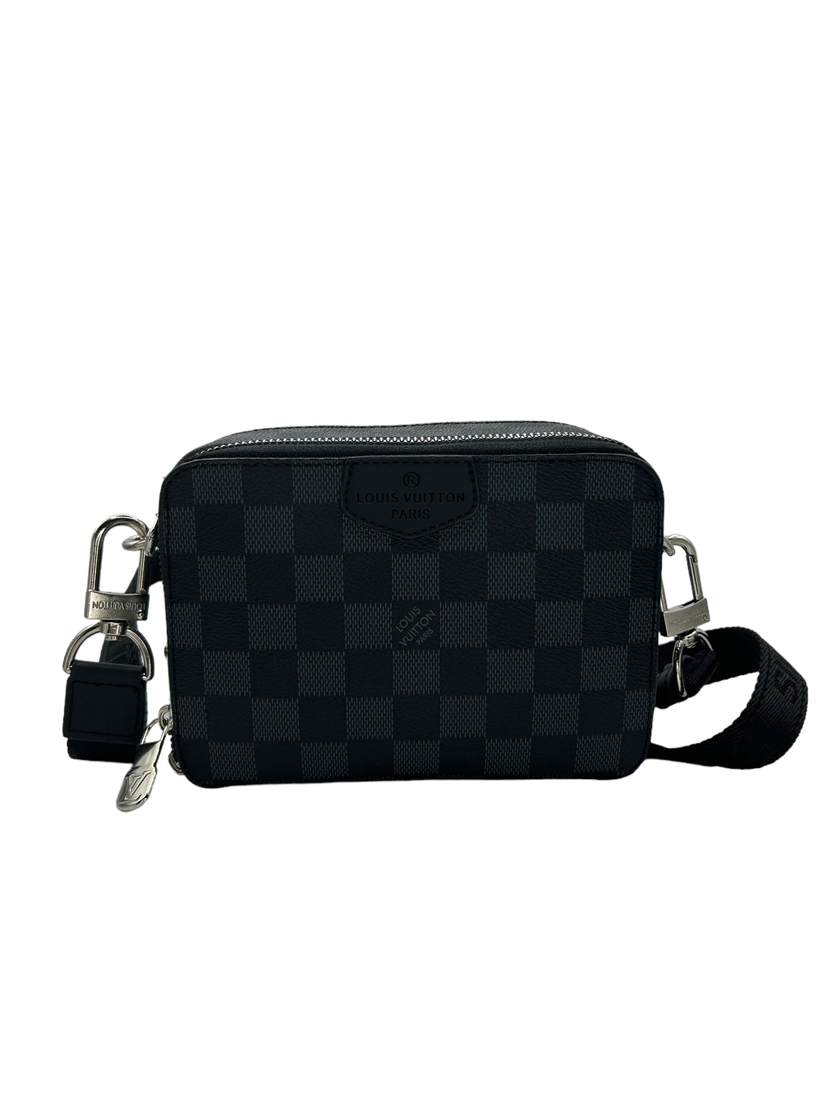 LOUIS VUITTON BAG - Damier Graphite Alpha - SMALL - UNISEX - KARIERT