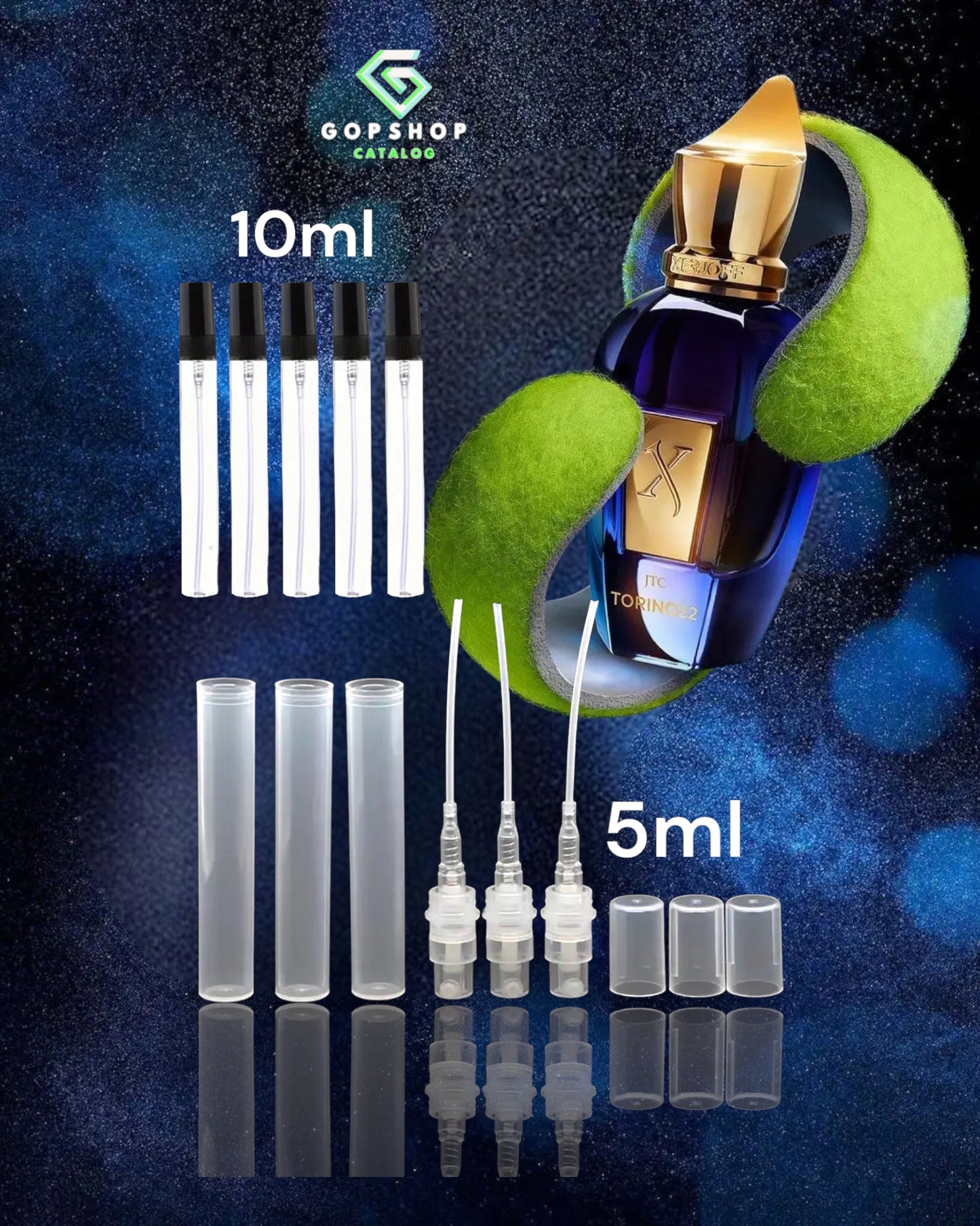 XERJOFF Parfümabfüllungen 5ml und 10ml