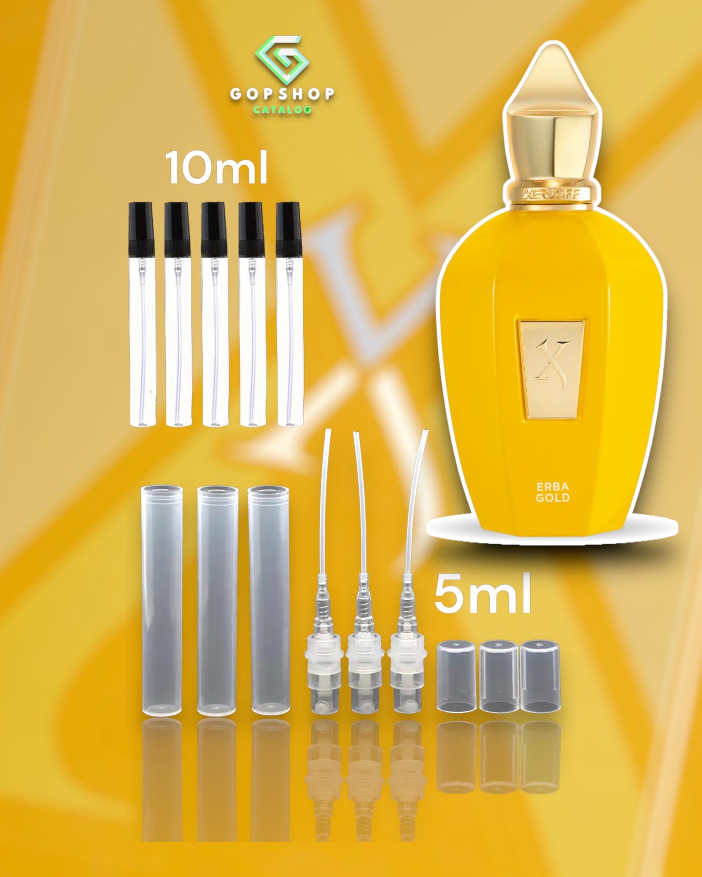 XERJOFF Parfümabfüllungen 5ml und 10ml