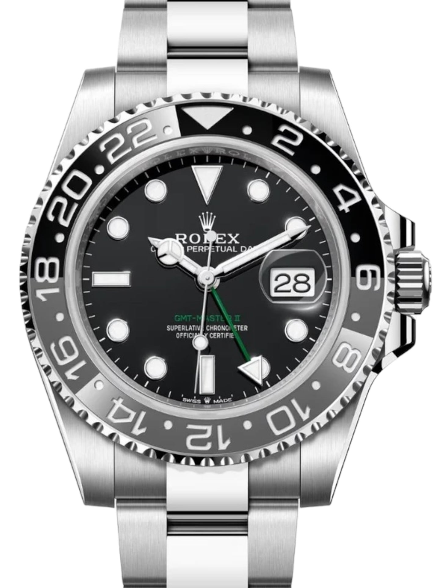 ROLEX GMT-MASTER II "Bruce Wayne" - OYSTER - U1 FACTORY - AUTOMATIK