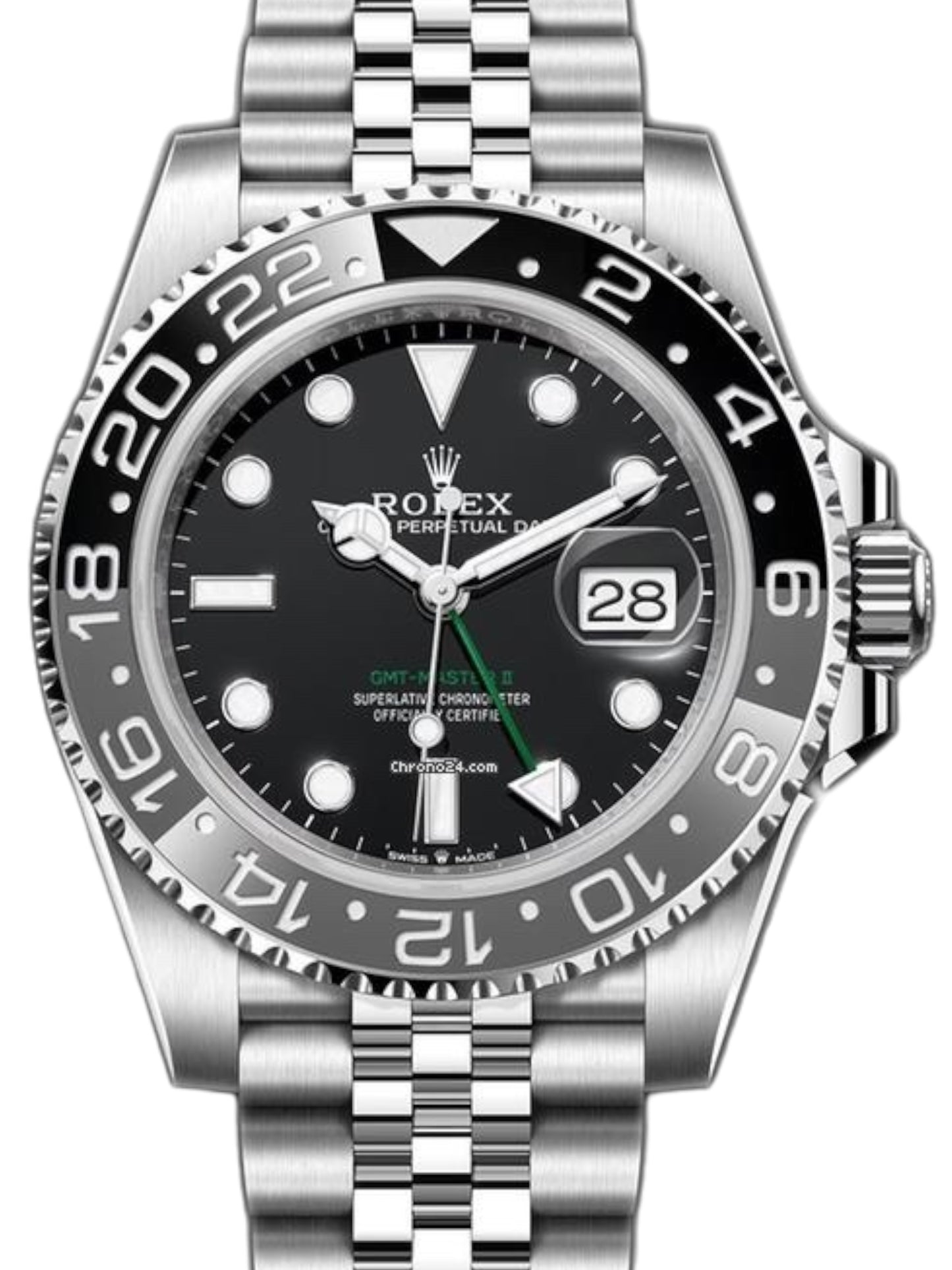ROLEX GMT-MASTER II "Bruce Wayne" - JUBILEE - U1 FACTORY - AUTOMATIK