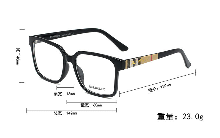 BURBERRY NOVA CHECK OPTICAL GLASSES – FULL SET – 1:1 HIGH END