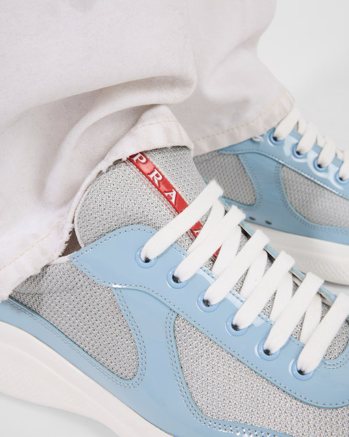Prada America’s Cup Sneaker Hellblau - HIGH QUALITY 1:1