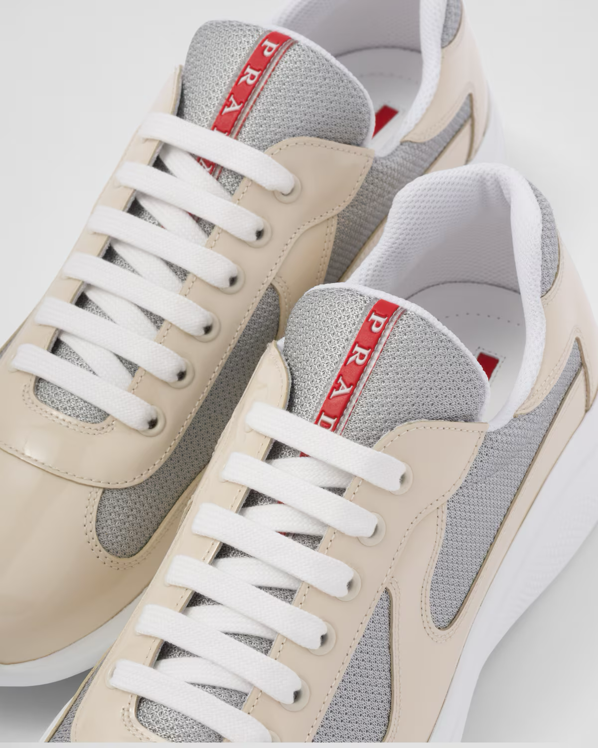 Prada America’s Cup Sneaker Beige - HIGH QUALITY 1:1